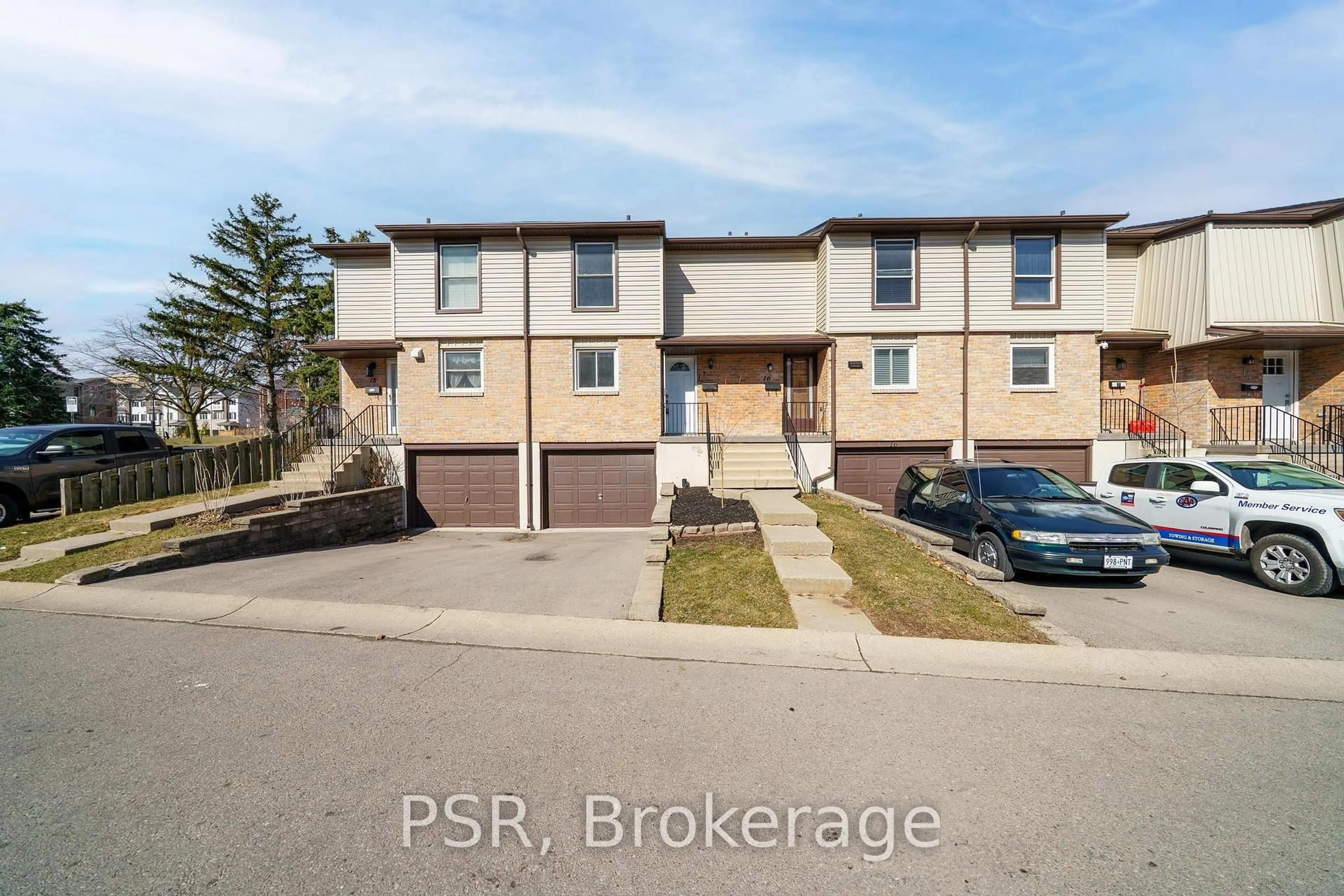 A pic from outside/outdoor area/front of a property/back of a property/a pic from drone, street for 10 Angus Rd #17, Hamilton Ontario L8K 6K3