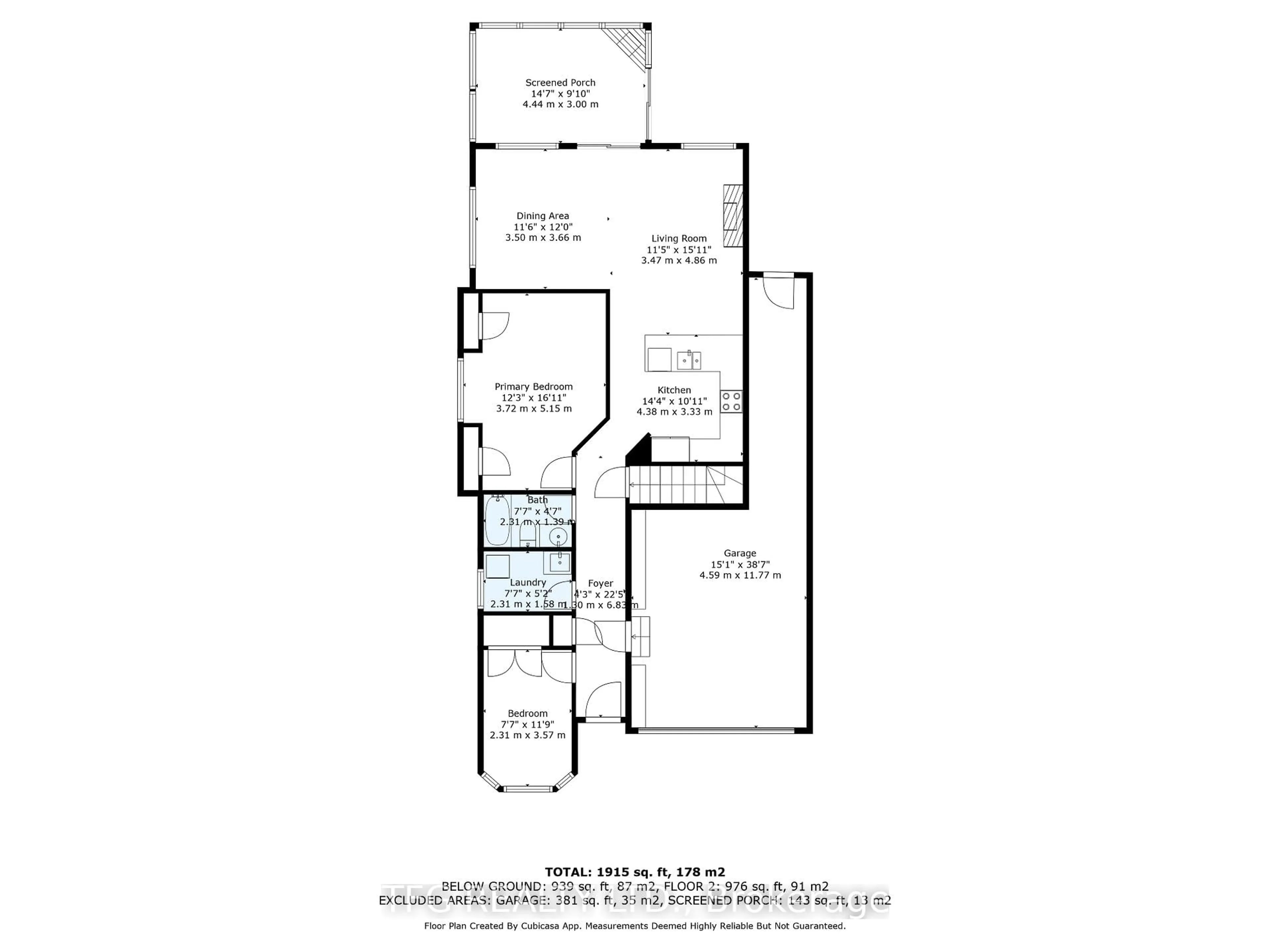 Floor plan for 840 Wentworth St, Peterborough West Ontario K9J 8R8