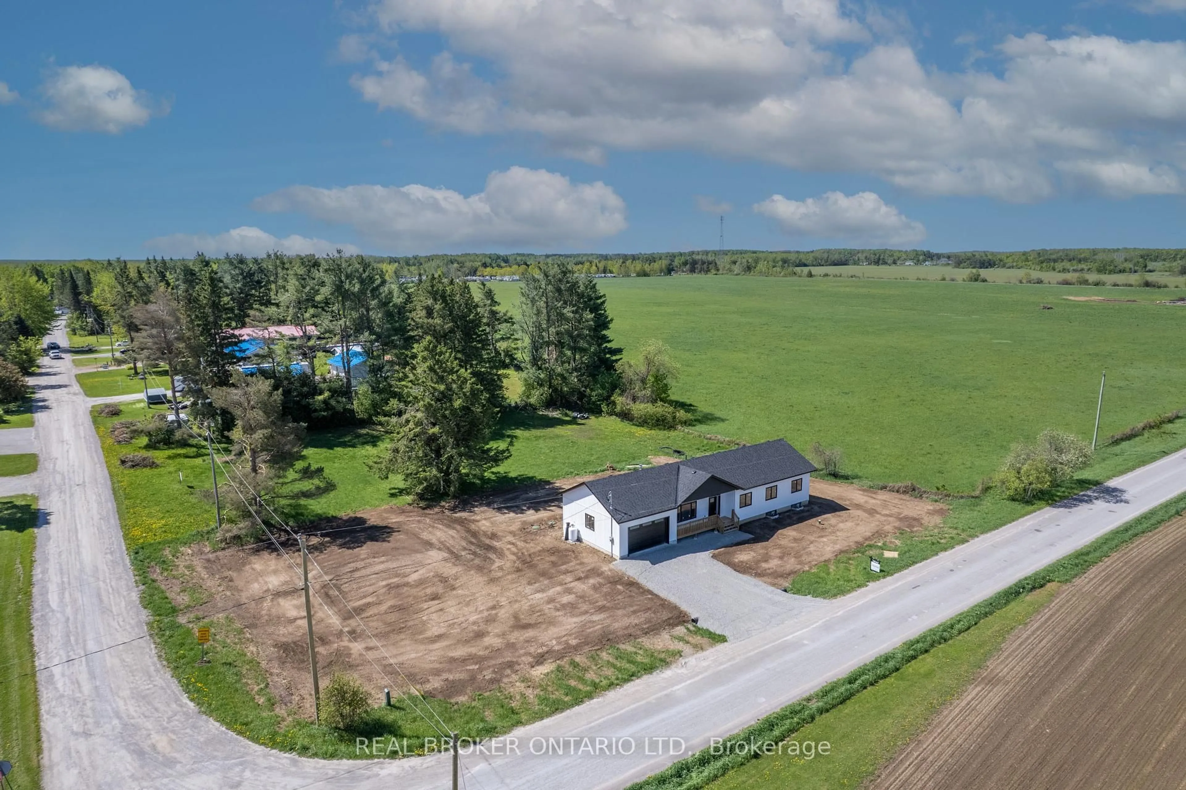 A pic from outside/outdoor area/front of a property/back of a property/a pic from drone, water/lake/river/ocean view for 0 Fulsom Cres, Kawartha Lakes Ontario L3V 0H5