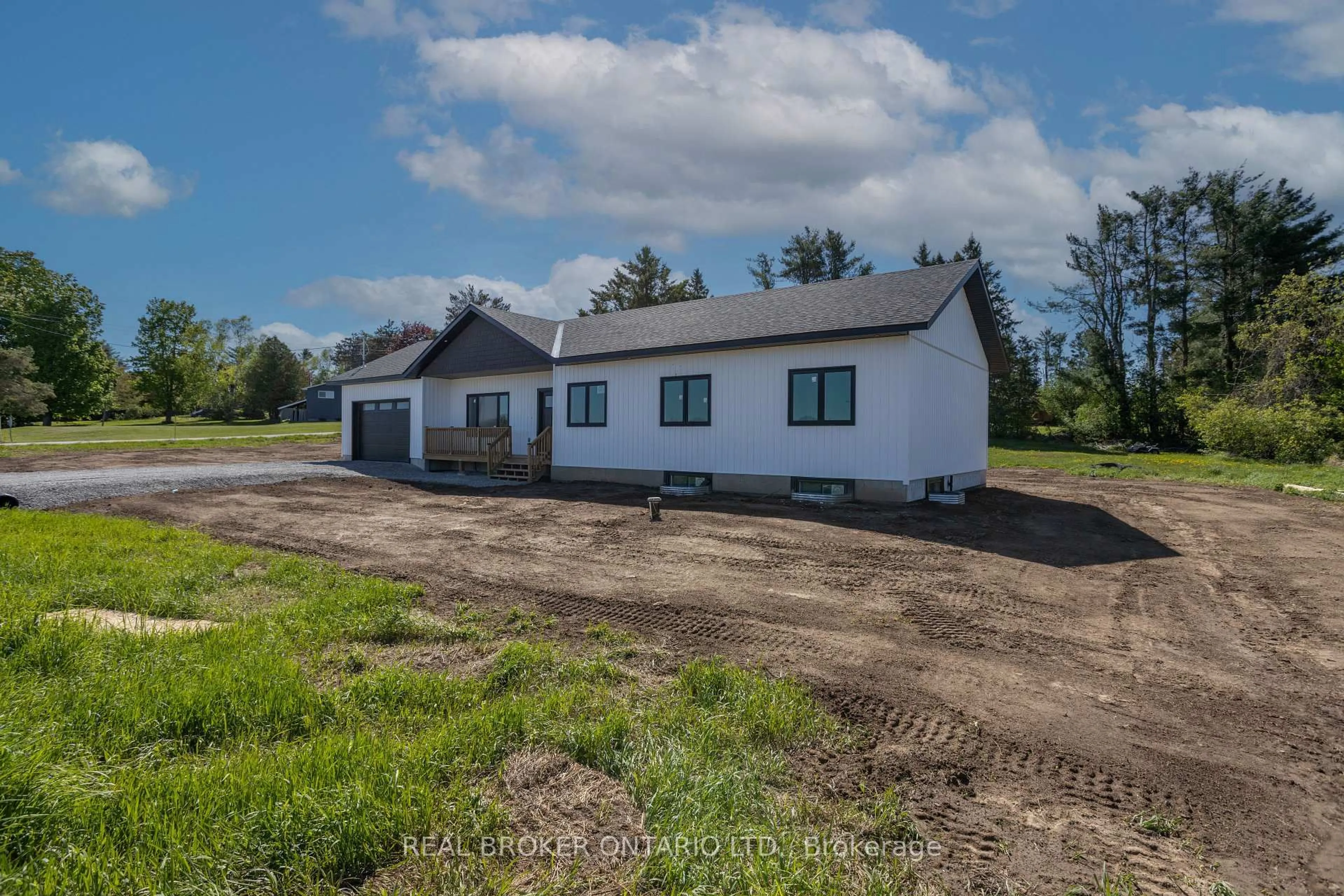 A pic from outside/outdoor area/front of a property/back of a property/a pic from drone, building for 0 Fulsom Cres, Kawartha Lakes Ontario L3V 0H5