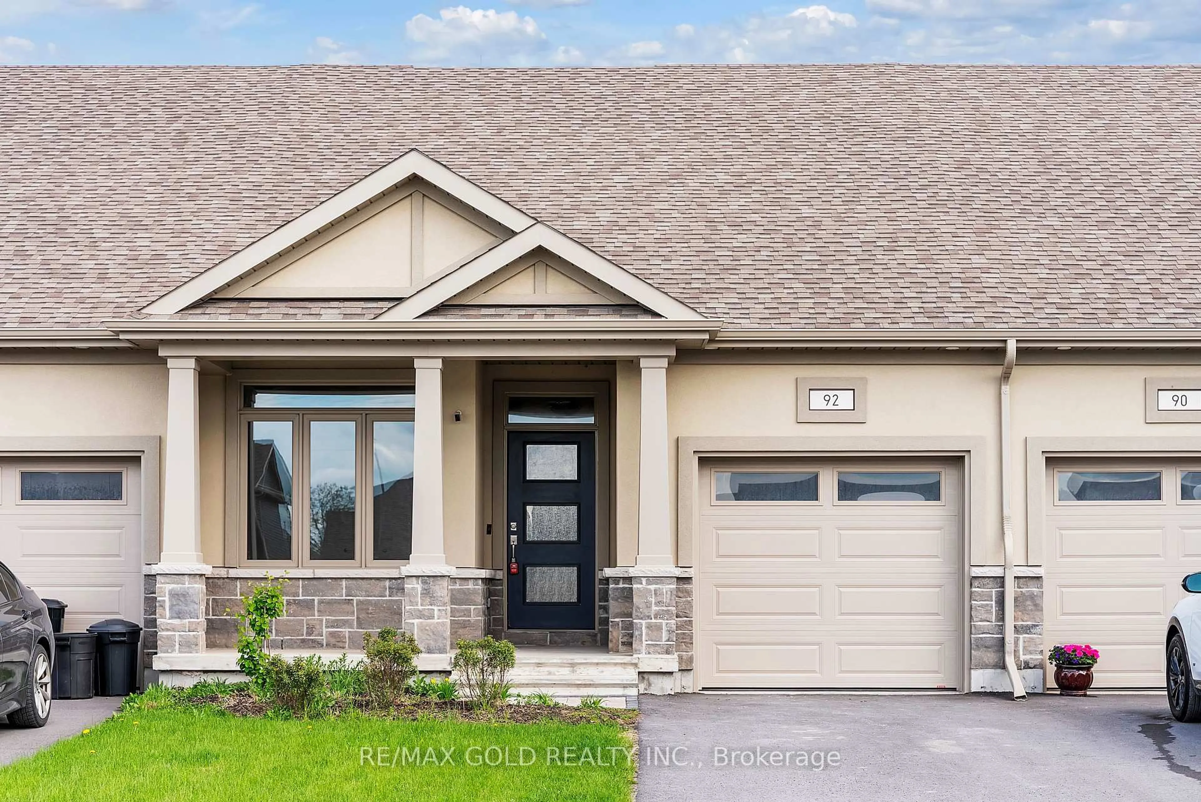 Home with brick exterior material, street for 92 Athabaska Dr, Belleville Ontario K8N 0T2