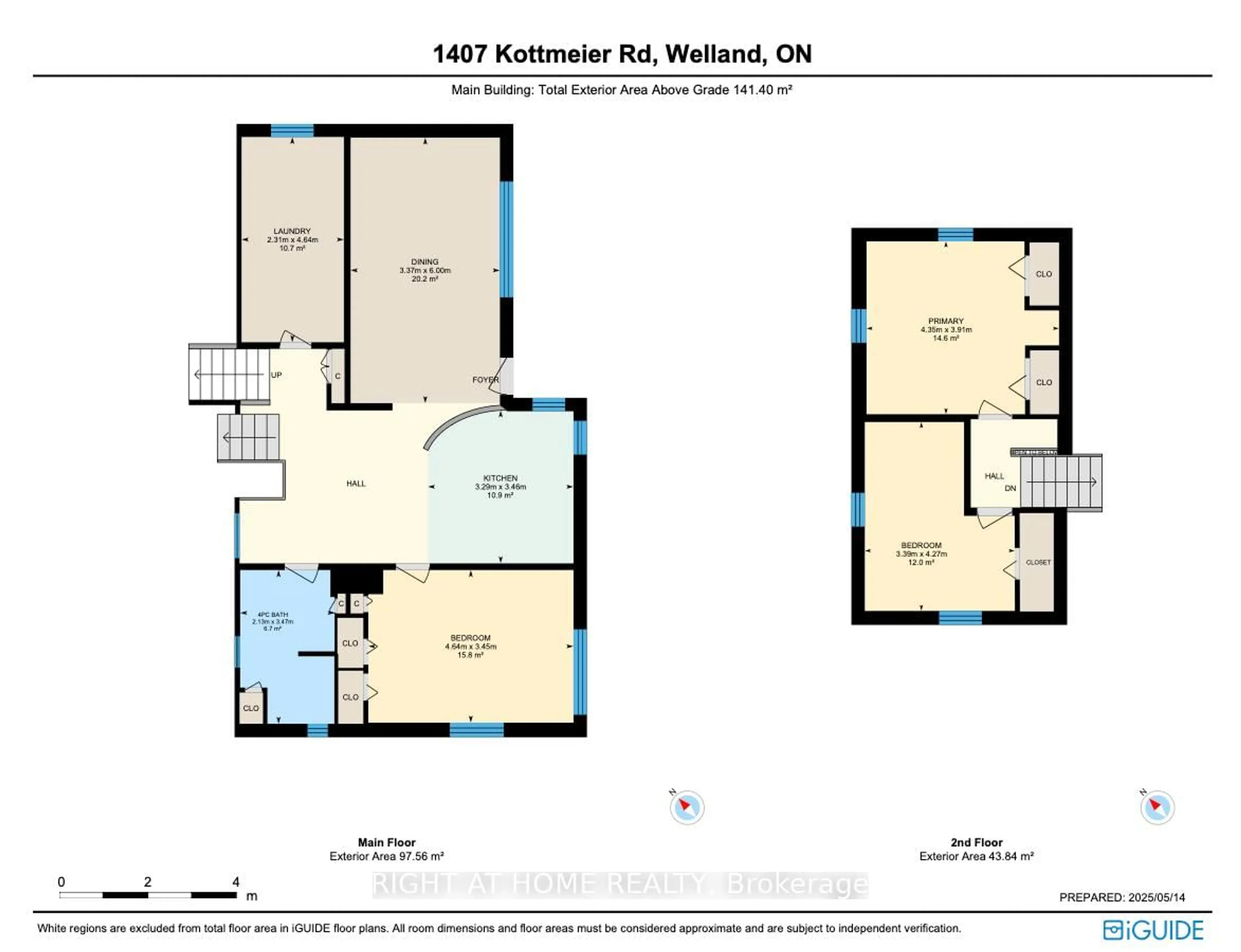 Floor plan for 1407 Kottmeier Rd, Thorold Ontario L3B 5N5