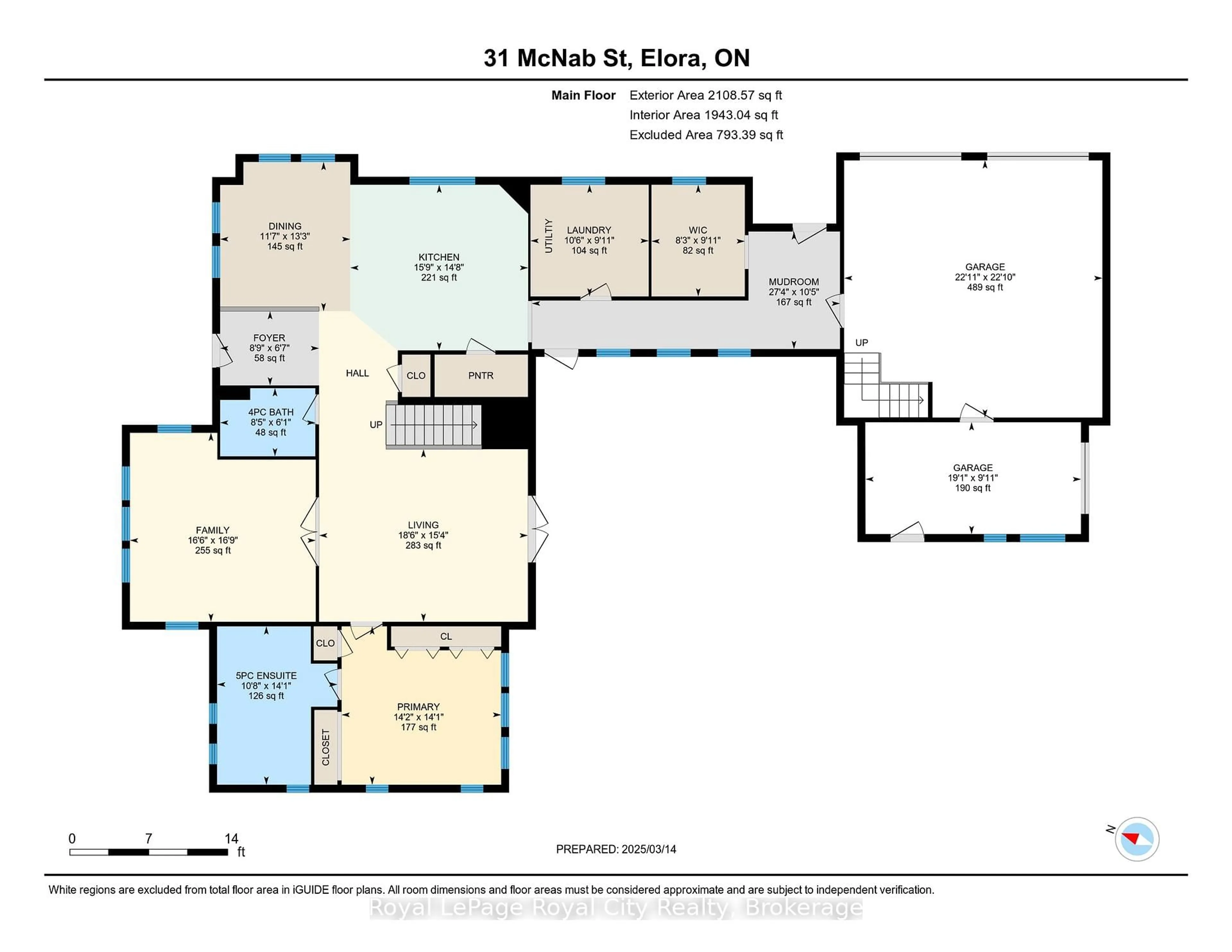 Floor plan for 31 McNab St, Centre Wellington Ontario N0B 1S0