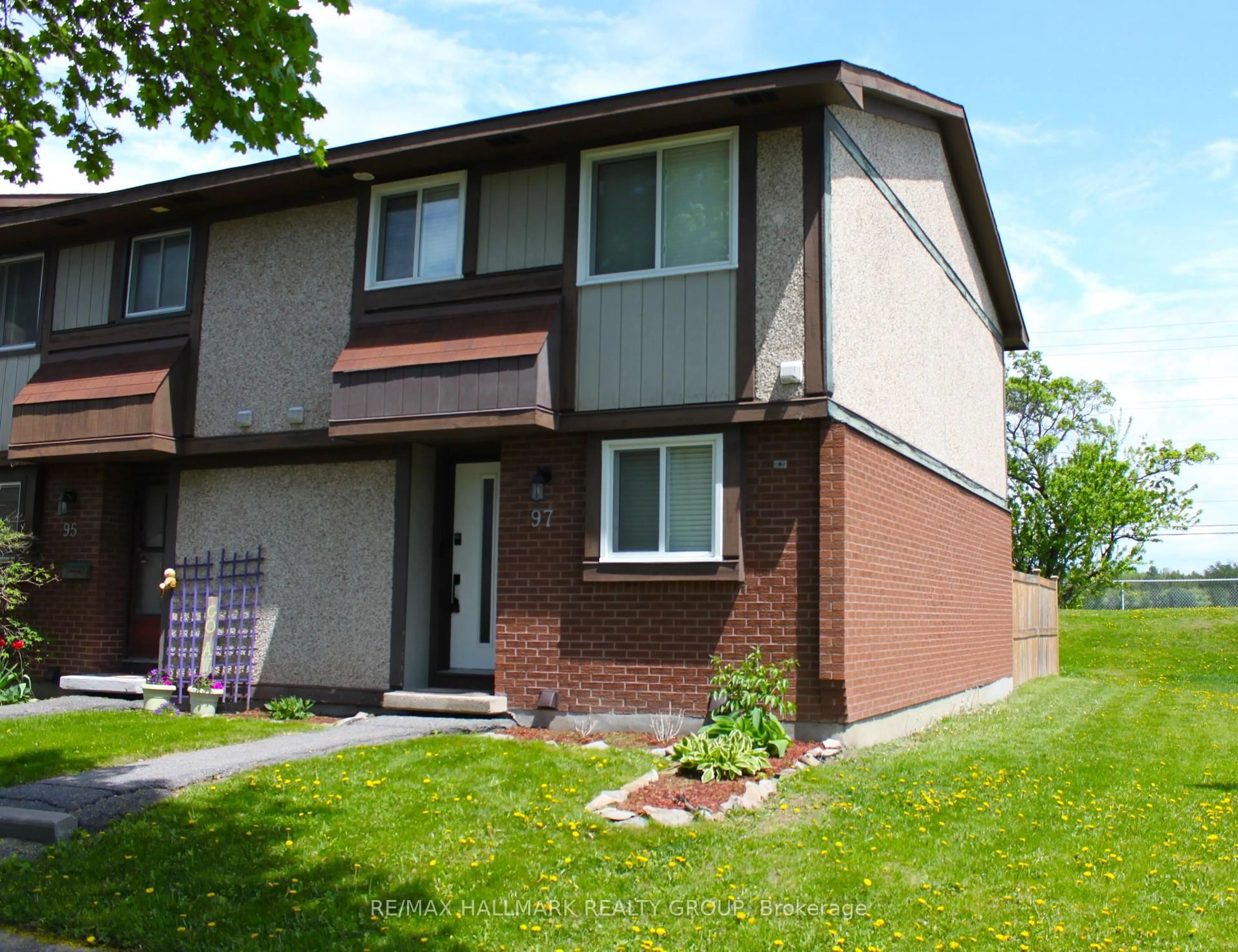 Home with brick exterior material, street for 97 Pickford Dr, Ottawa Ontario K2L 2C2