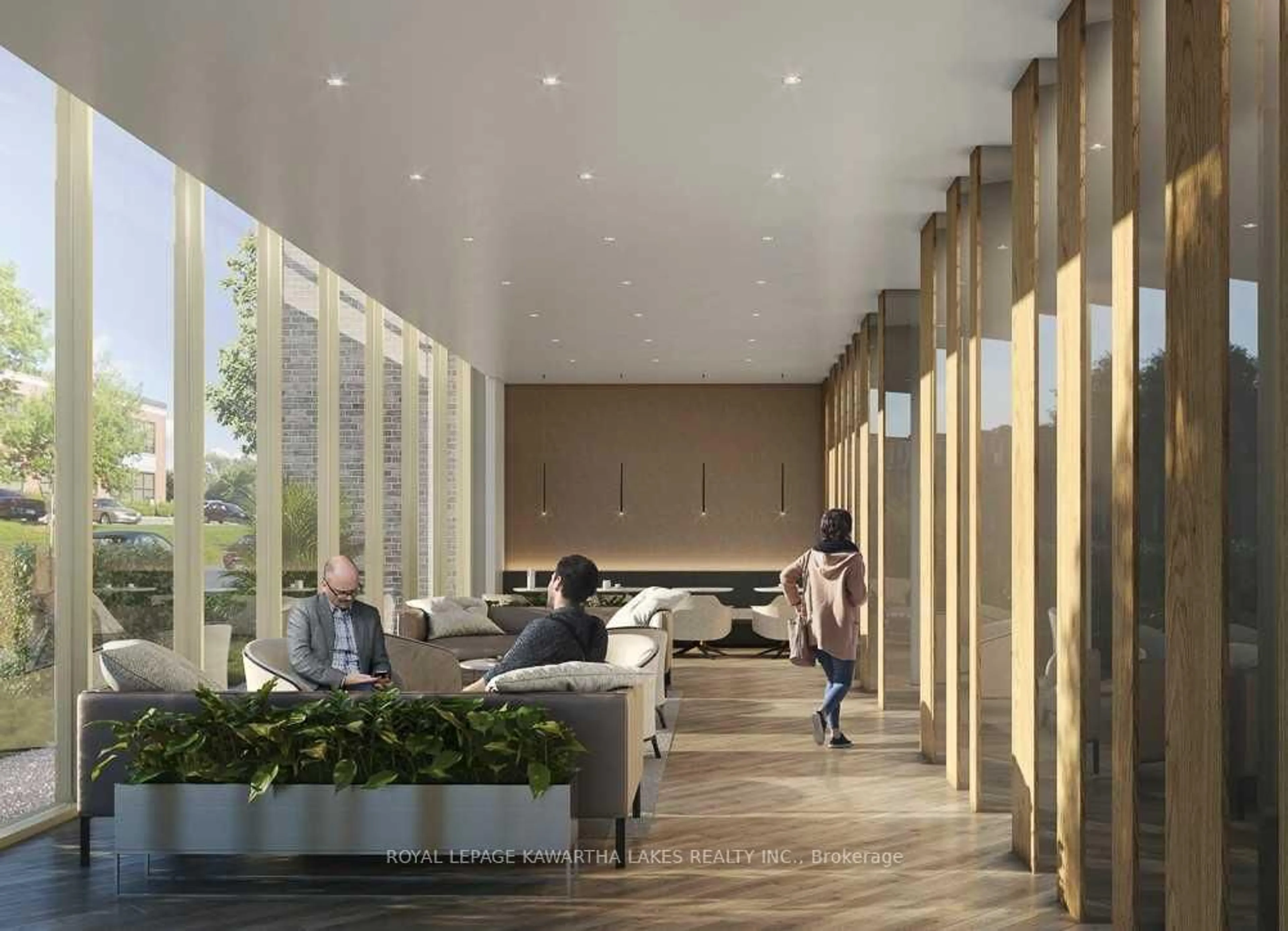 Indoor foyer for 195 HUNTER St #404, Peterborough East Ontario K9H 1G9