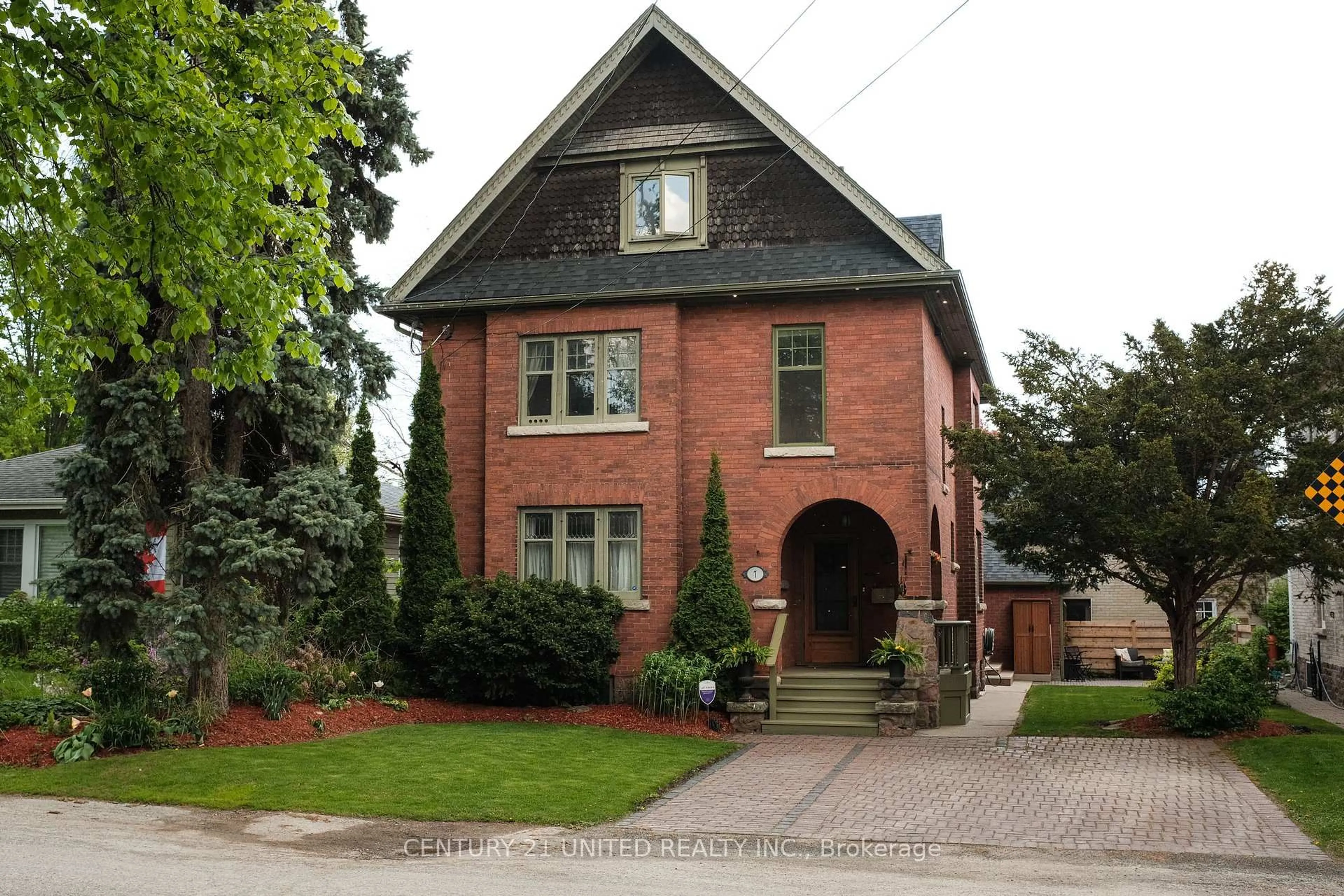 Home with brick exterior material, street for 7 Engleburn Pl, Peterborough East Ontario K9H 1C4