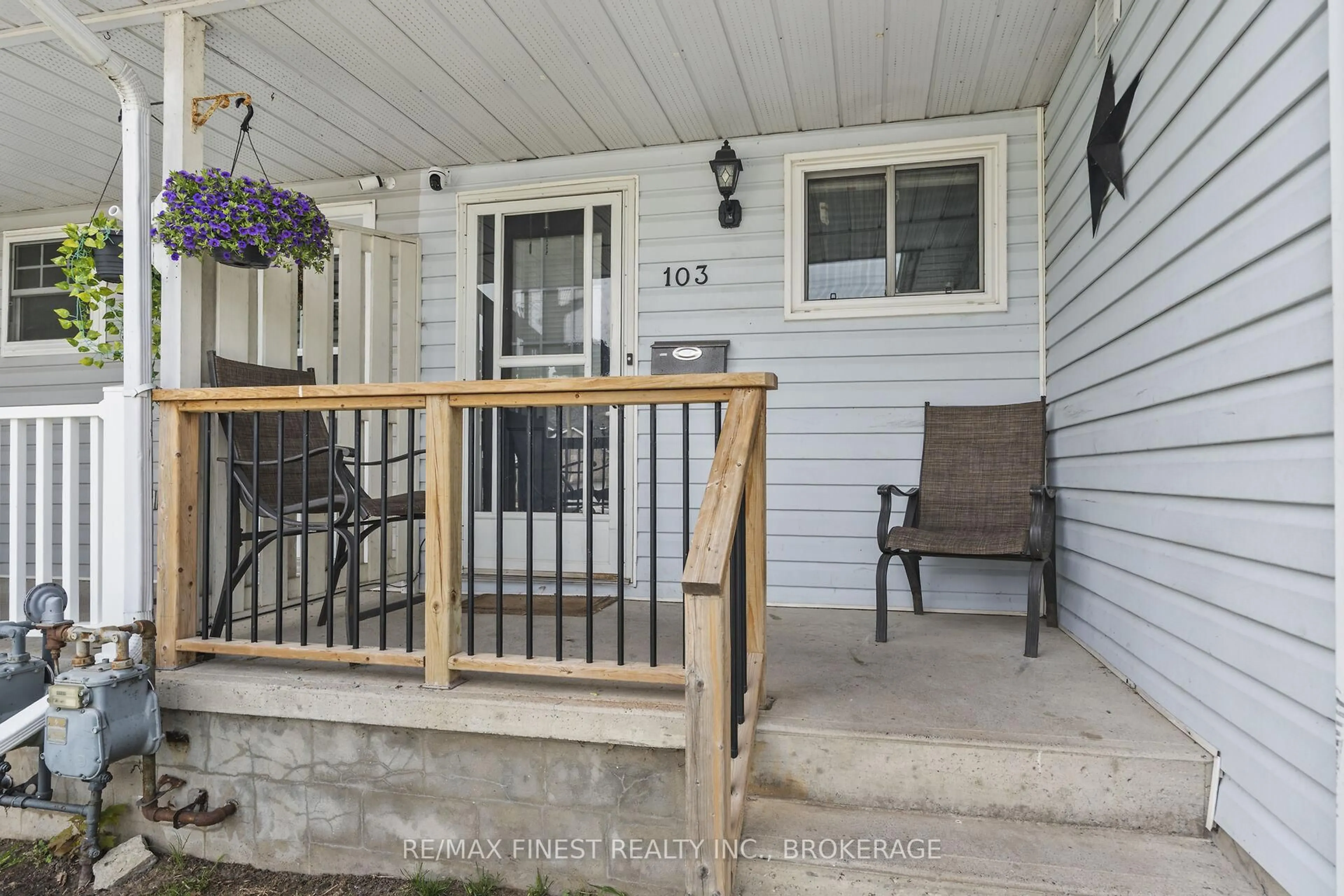 Patio, street for 103 Davey Cres, Loyalist Ontario K7N 1X7