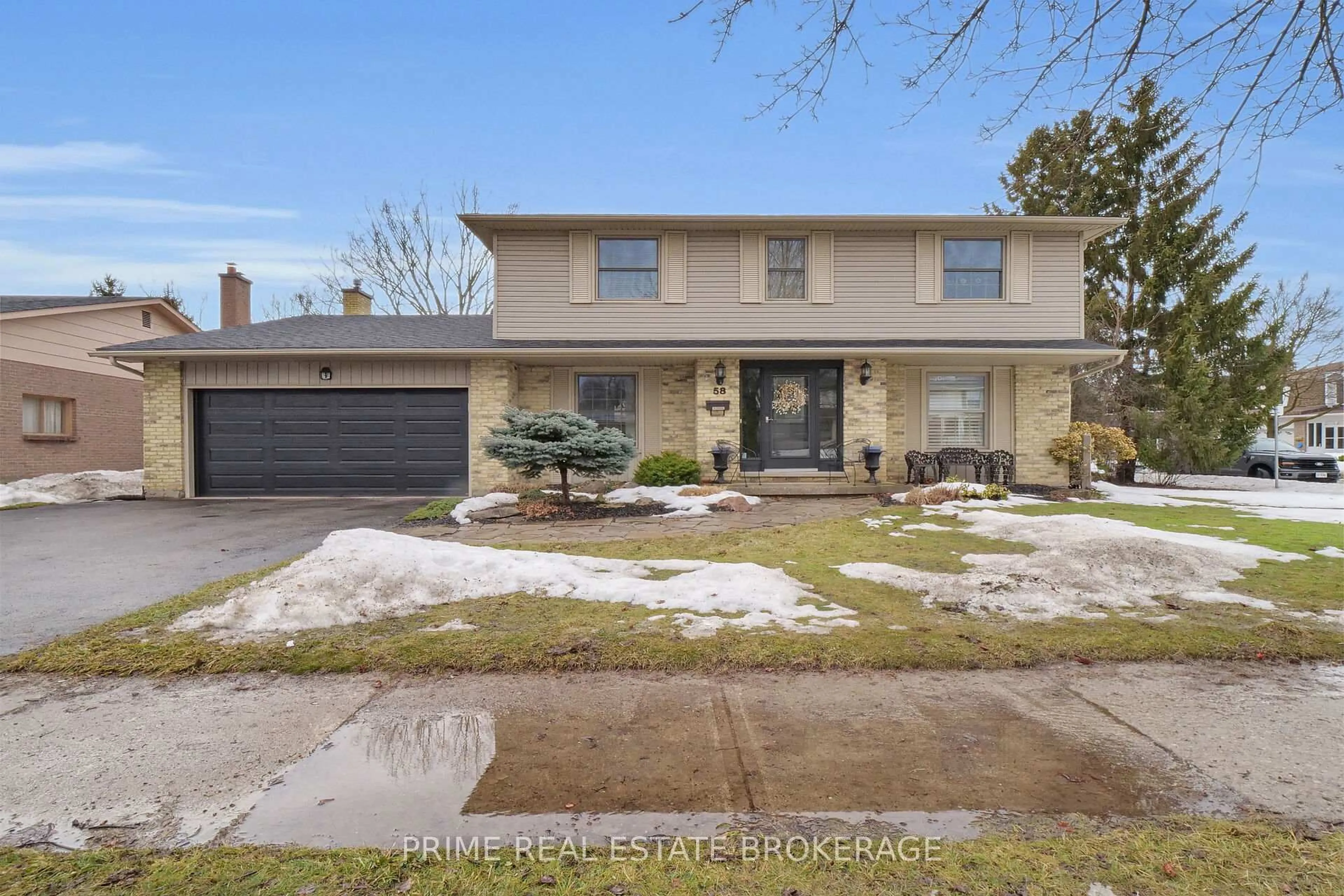 Home with brick exterior material, street for 58 Andover Dr, London South Ontario N6J 3X1