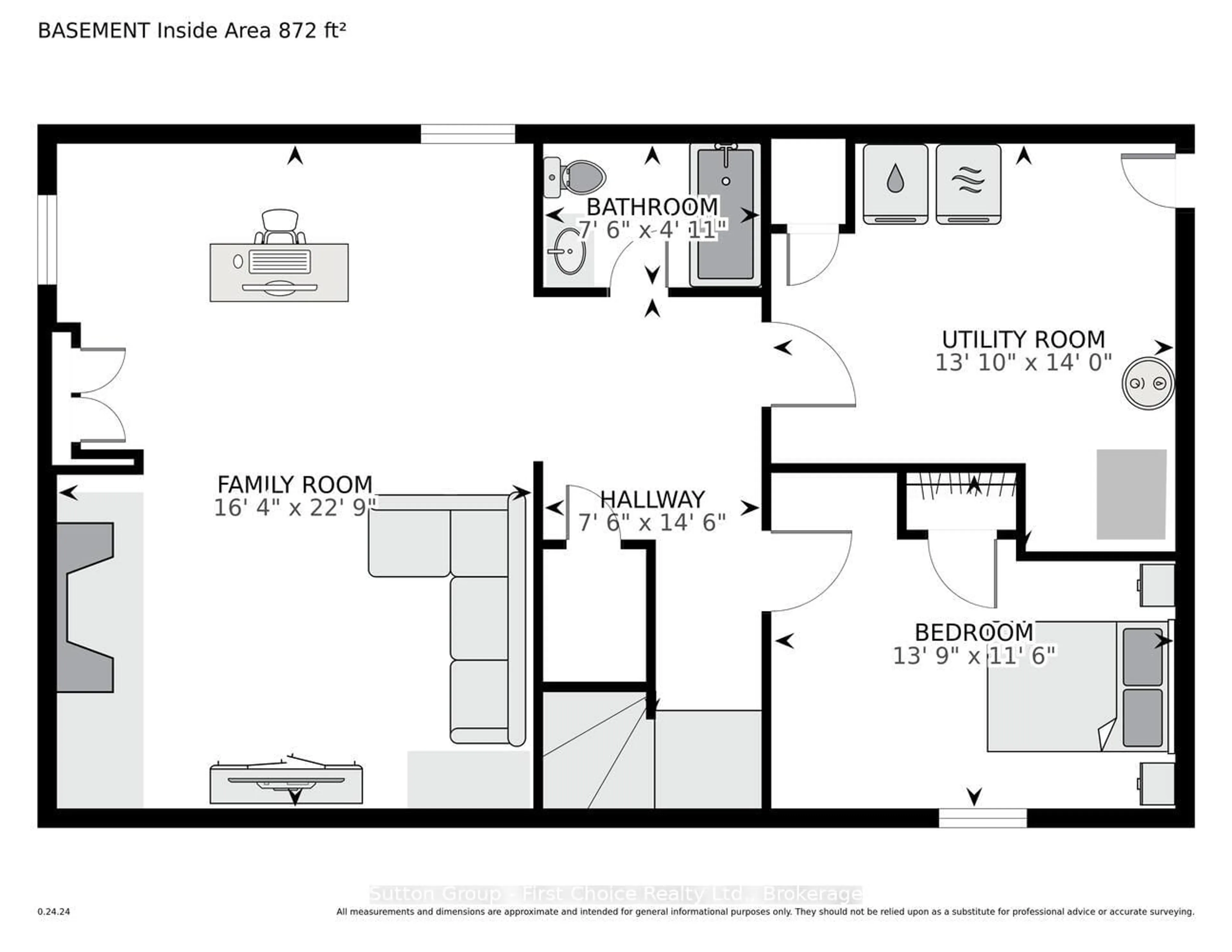 Floor plan for 3552 ROAD 112, Perth East Ontario N5A 6S3