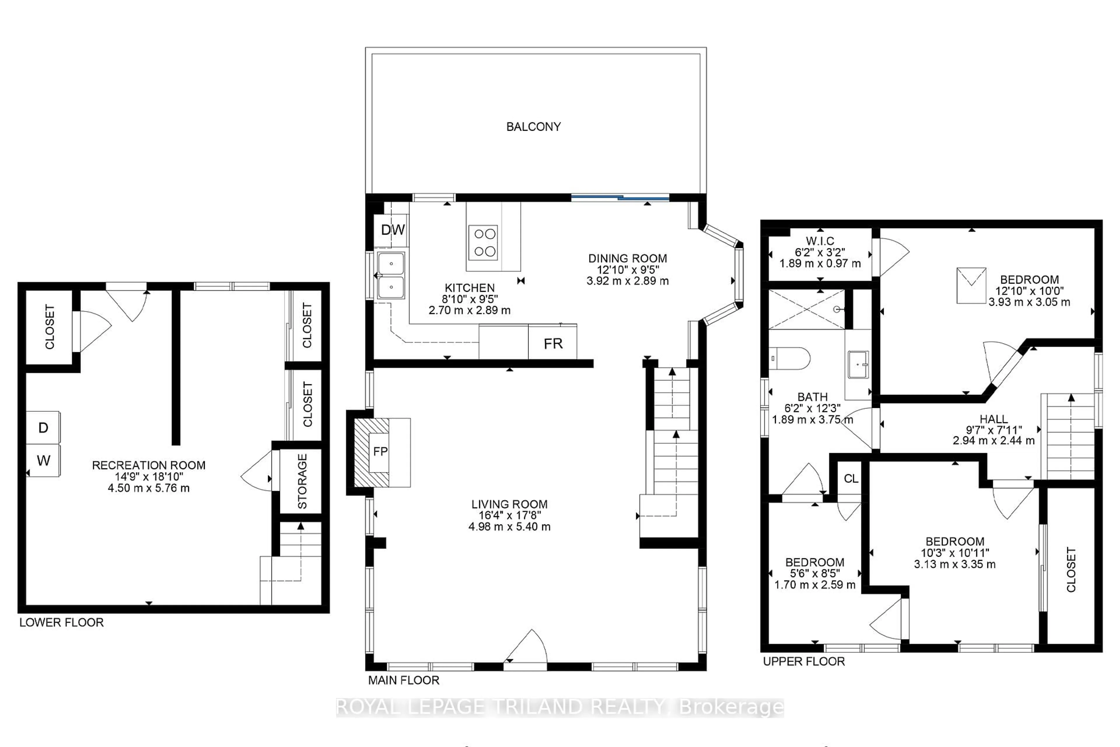 Floor plan for 71365 Branch Rd, Bluewater Ontario N0M 1N0
