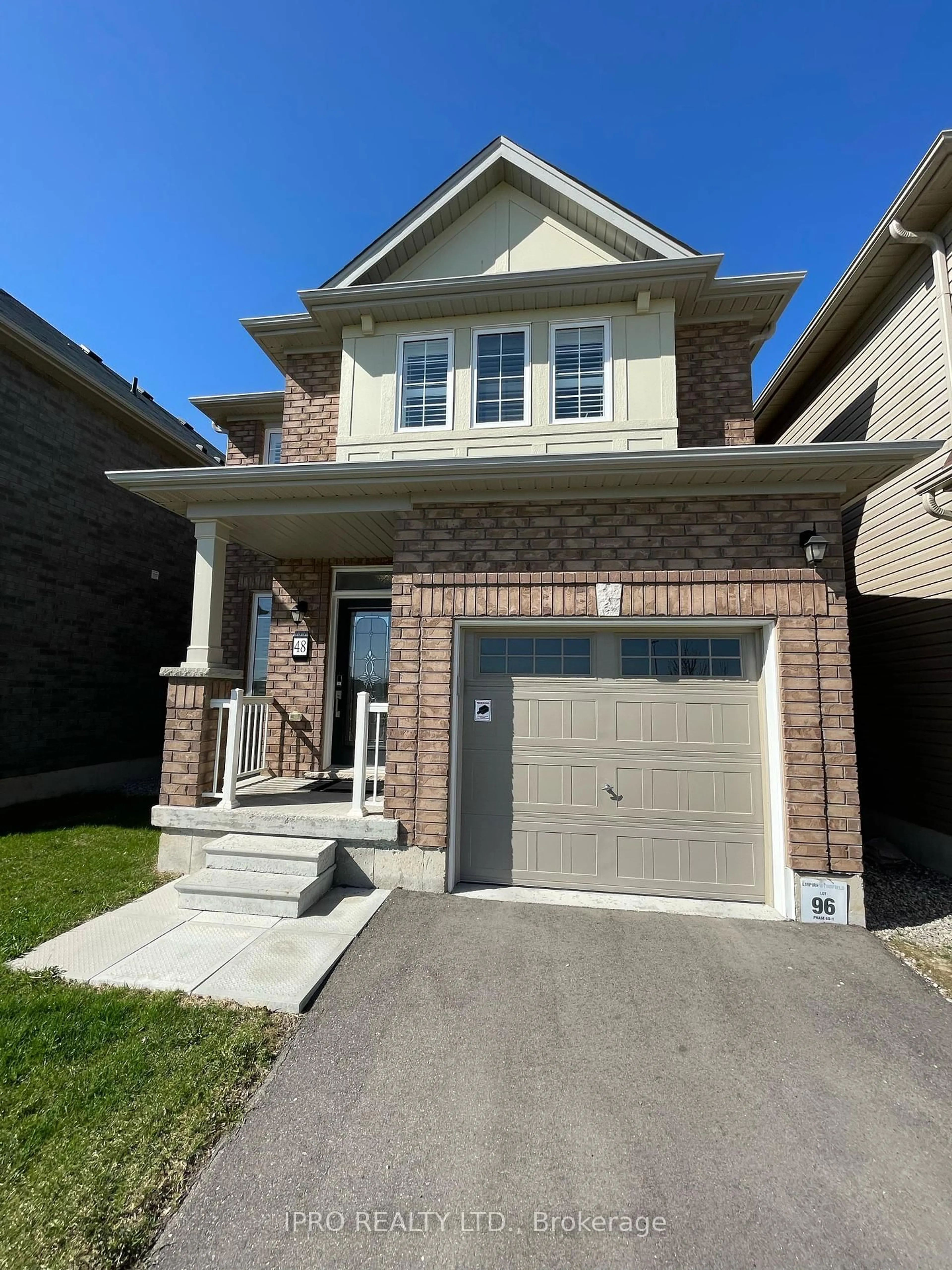 Home with brick exterior material, street for 48 Witteveen Dr, Brant Ontario N3T 0S3