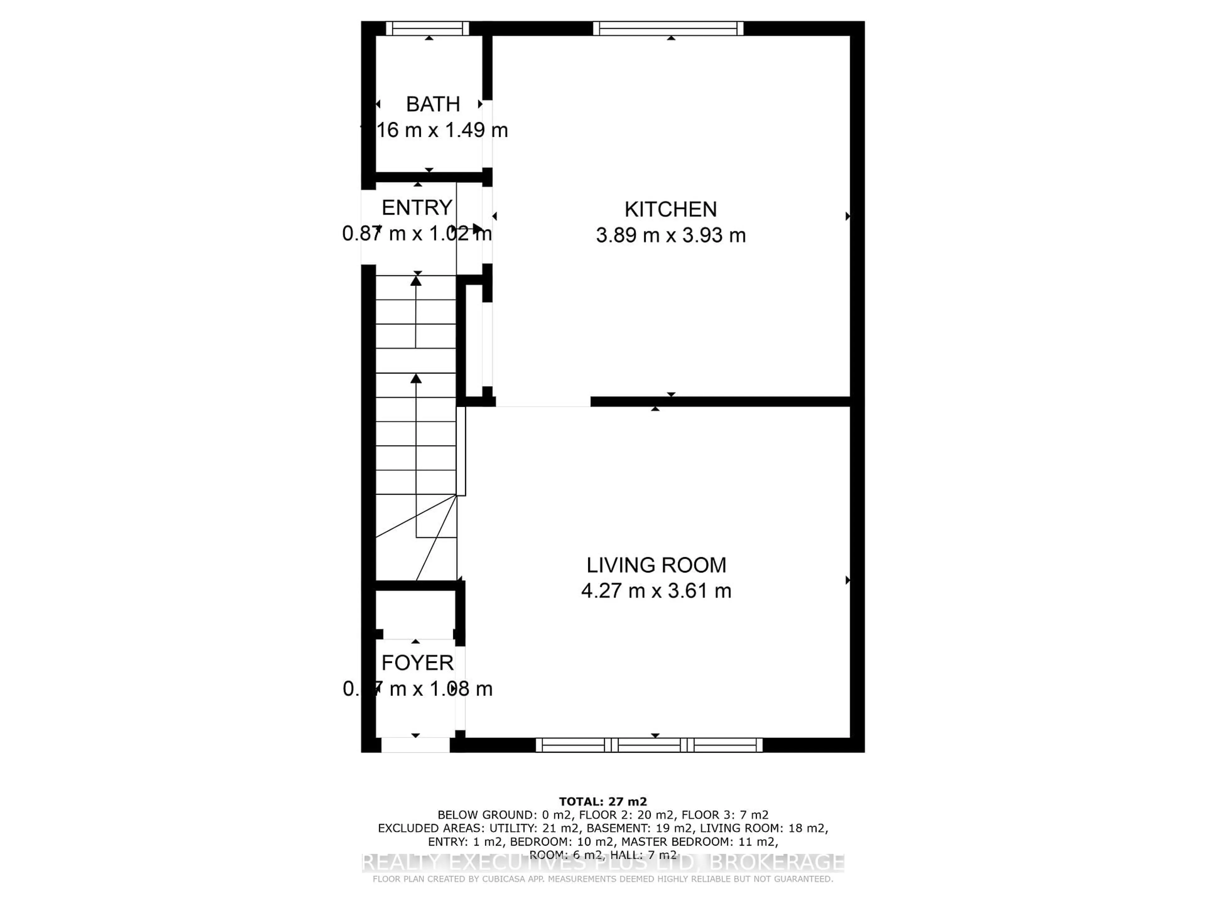 Floor plan for 8336 Lamont Ave, Niagara Falls Ontario L2G 6V8
