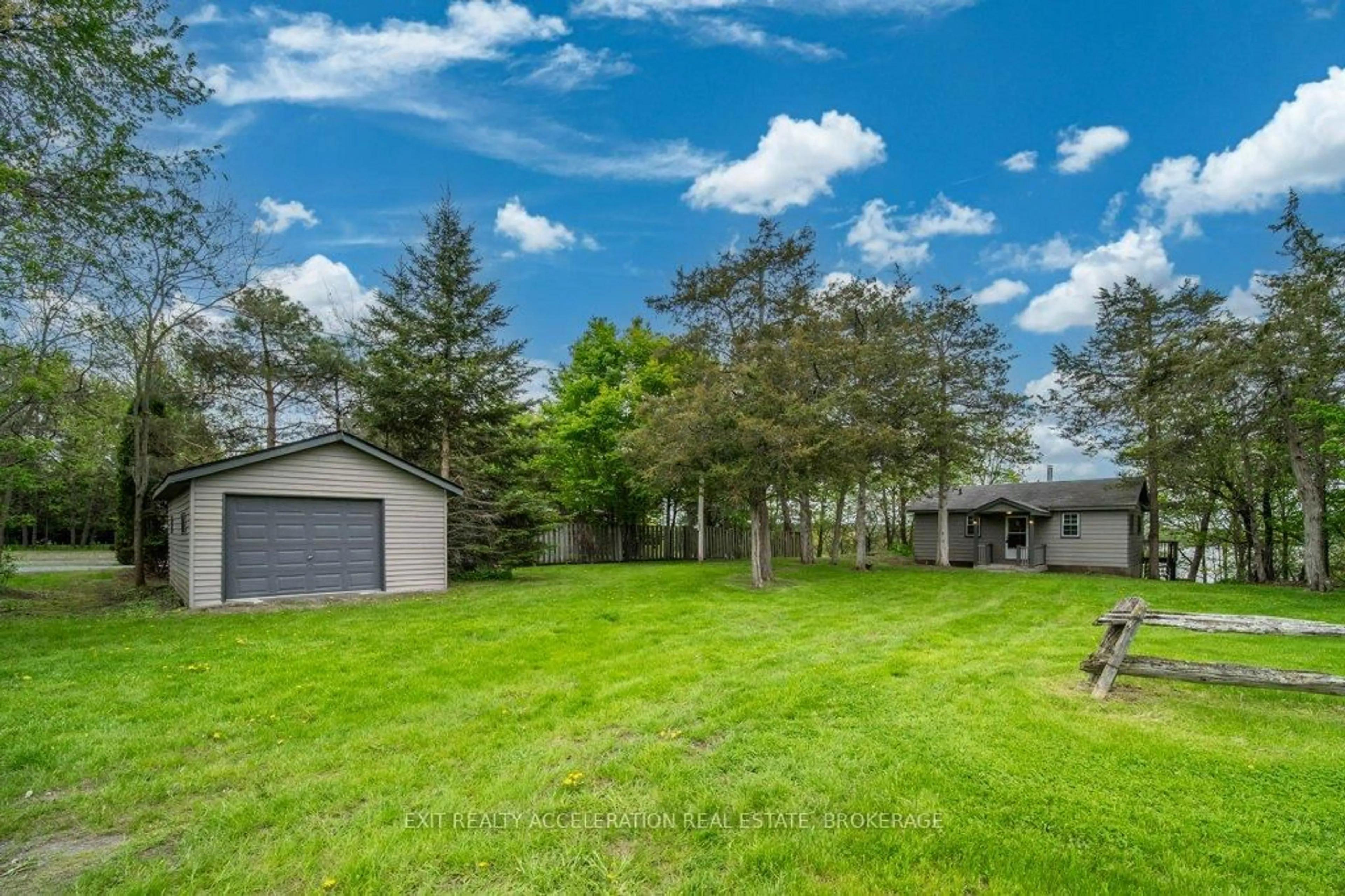 A pic from outside/outdoor area/front of a property/back of a property/a pic from drone, unknown for 4715 County Rd 9 N/A, Napanee Ontario K7R 3K8