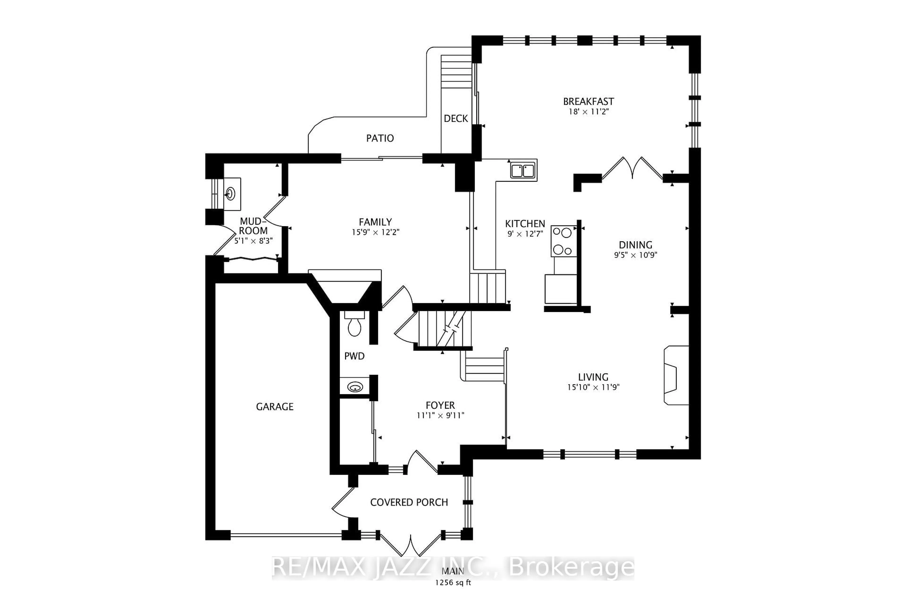 Floor plan for 40 Cumberland St, Port Hope Ontario L1A 1Z5
