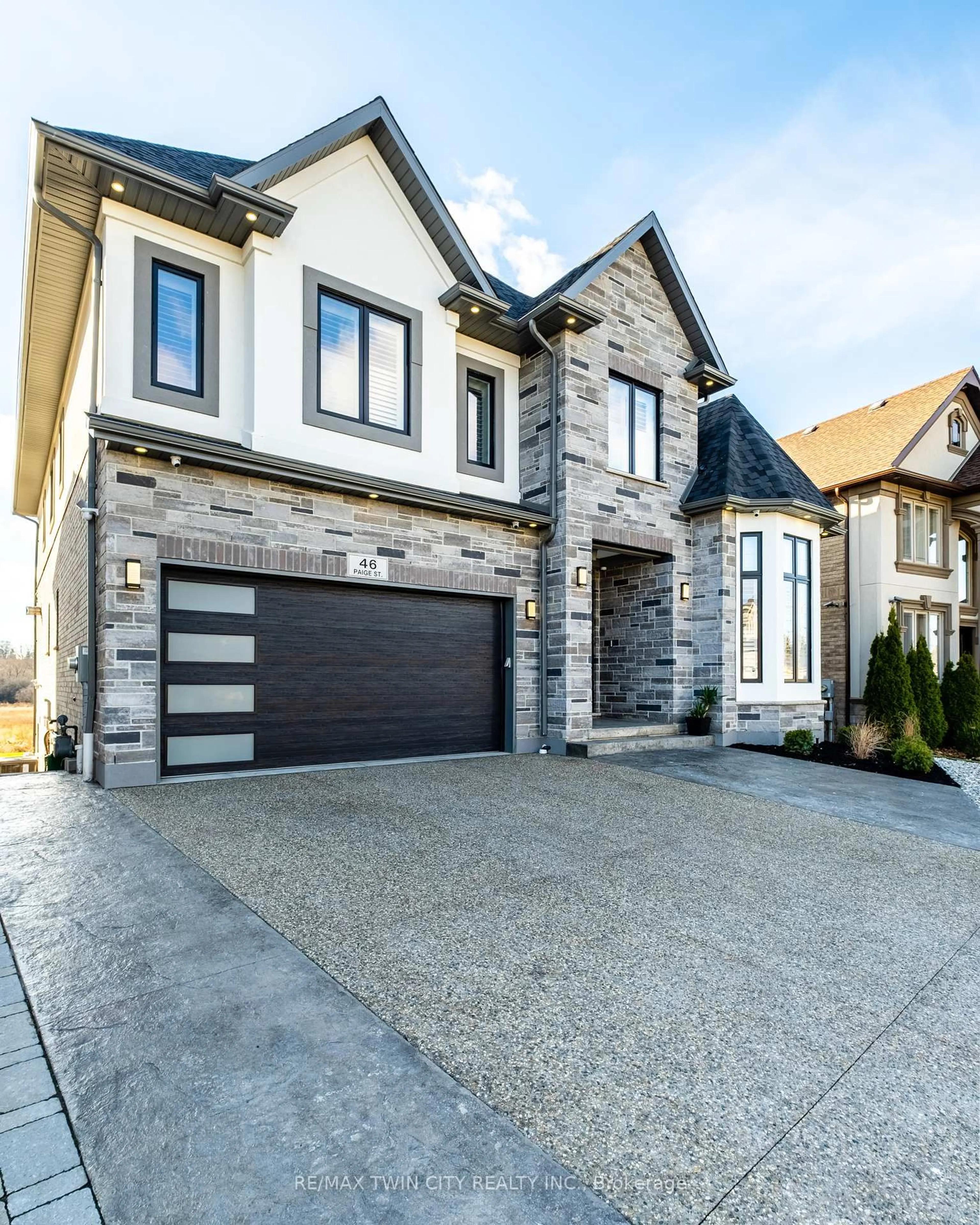 Home with brick exterior material, street for 46 Paige St, Kitchener Ontario N2K 4P5