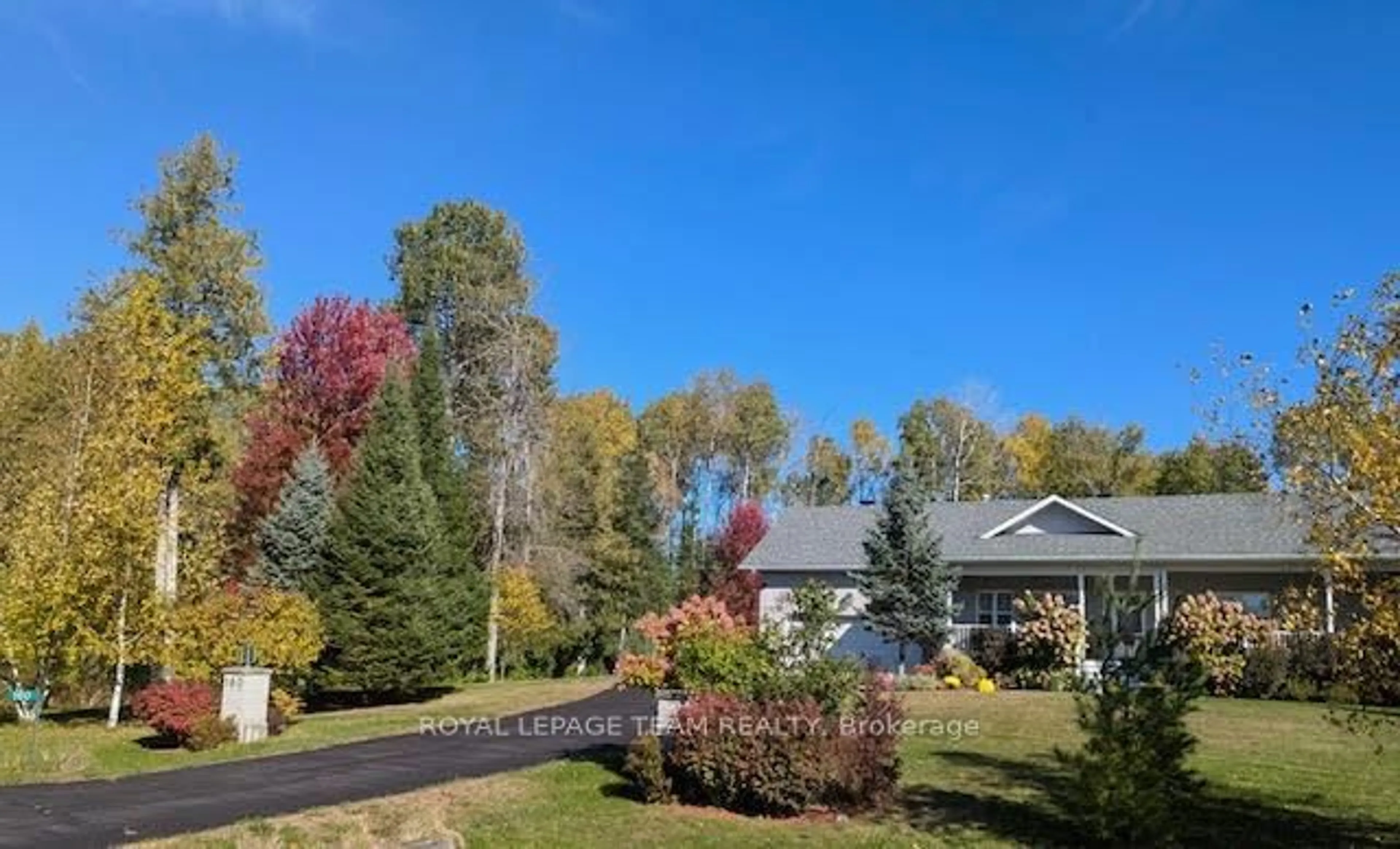A pic from outside/outdoor area/front of a property/back of a property/a pic from drone, mountain view for 160 Lady Slipper Way, Carp Ontario K0A 1L0