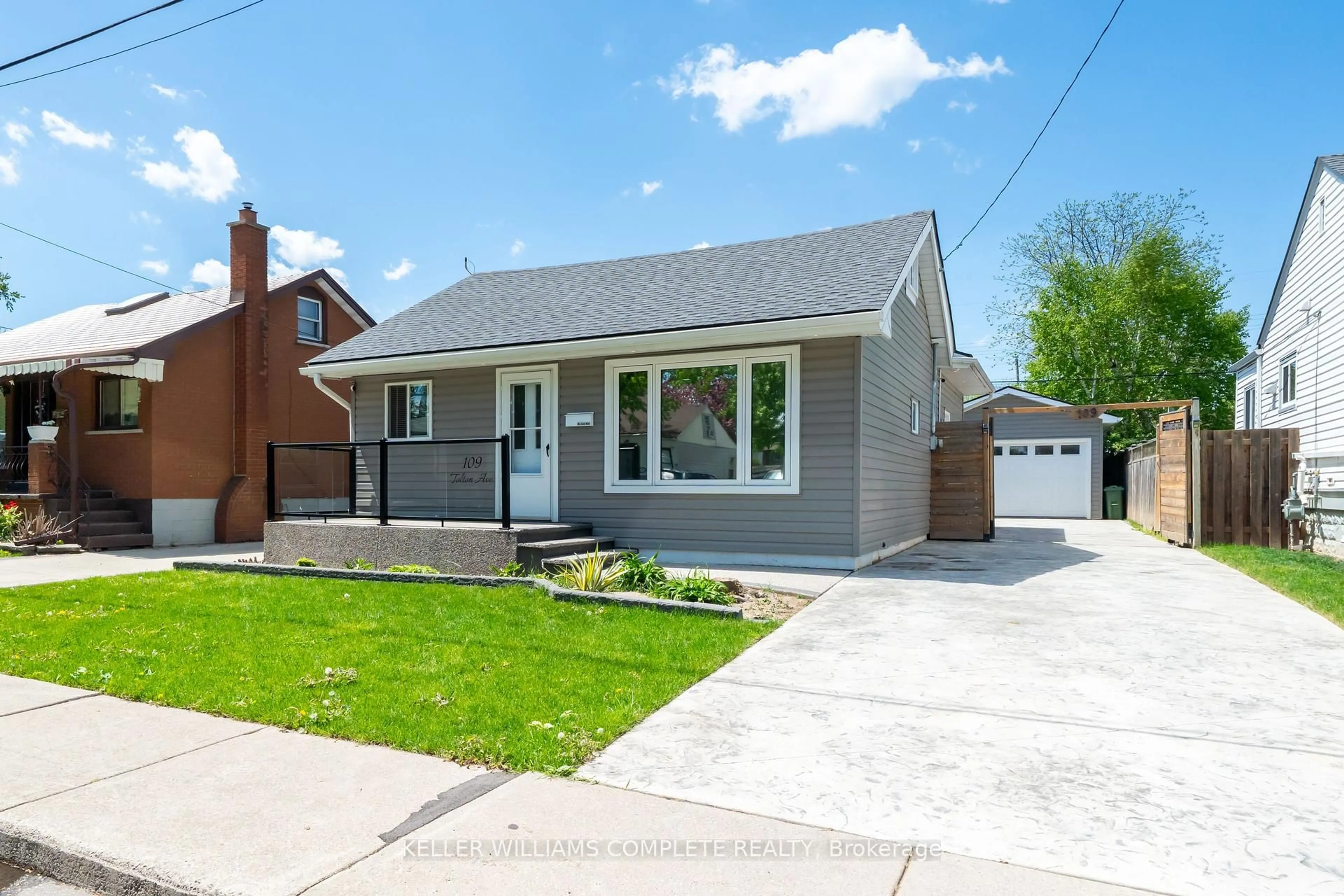 Home with brick exterior material, street for 109 Tolton Ave, Hamilton Ontario L8H 5N7