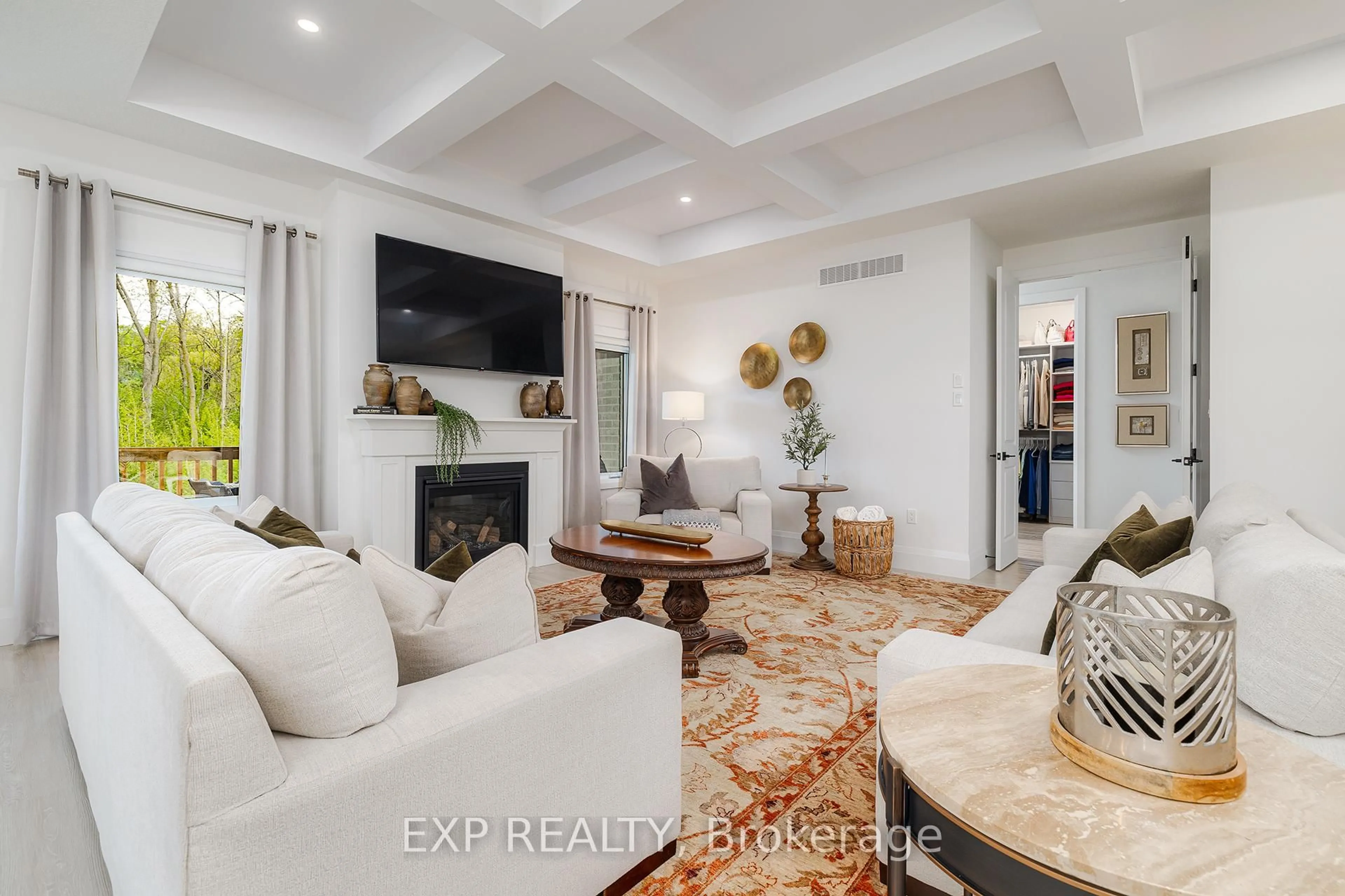 Living room with furniture, ceramic/tile floor for 41 Gilmer Cres, North Perth Ontario N4W 0H3