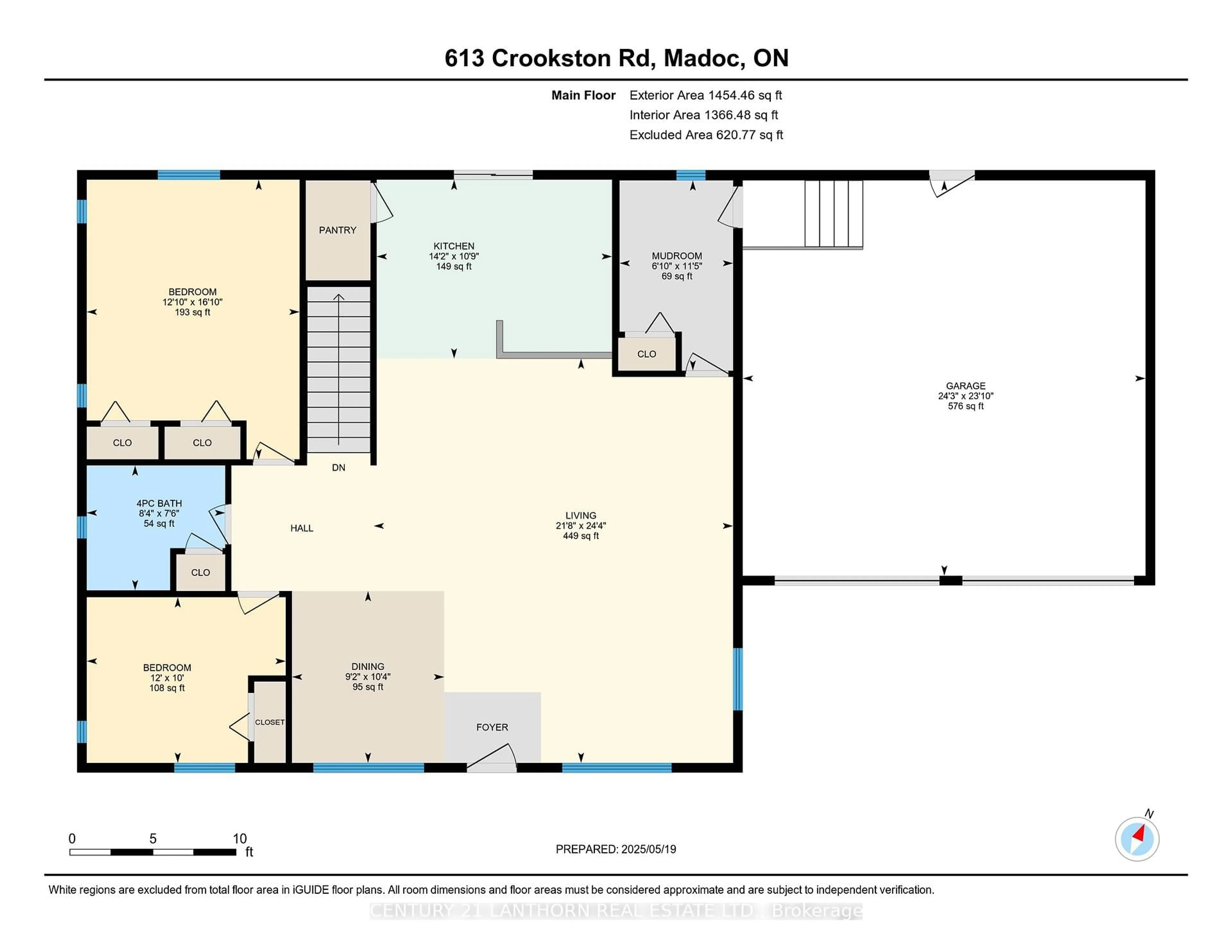 Floor plan for 613 Crookston Rd, Madoc Ontario K0K 2K0