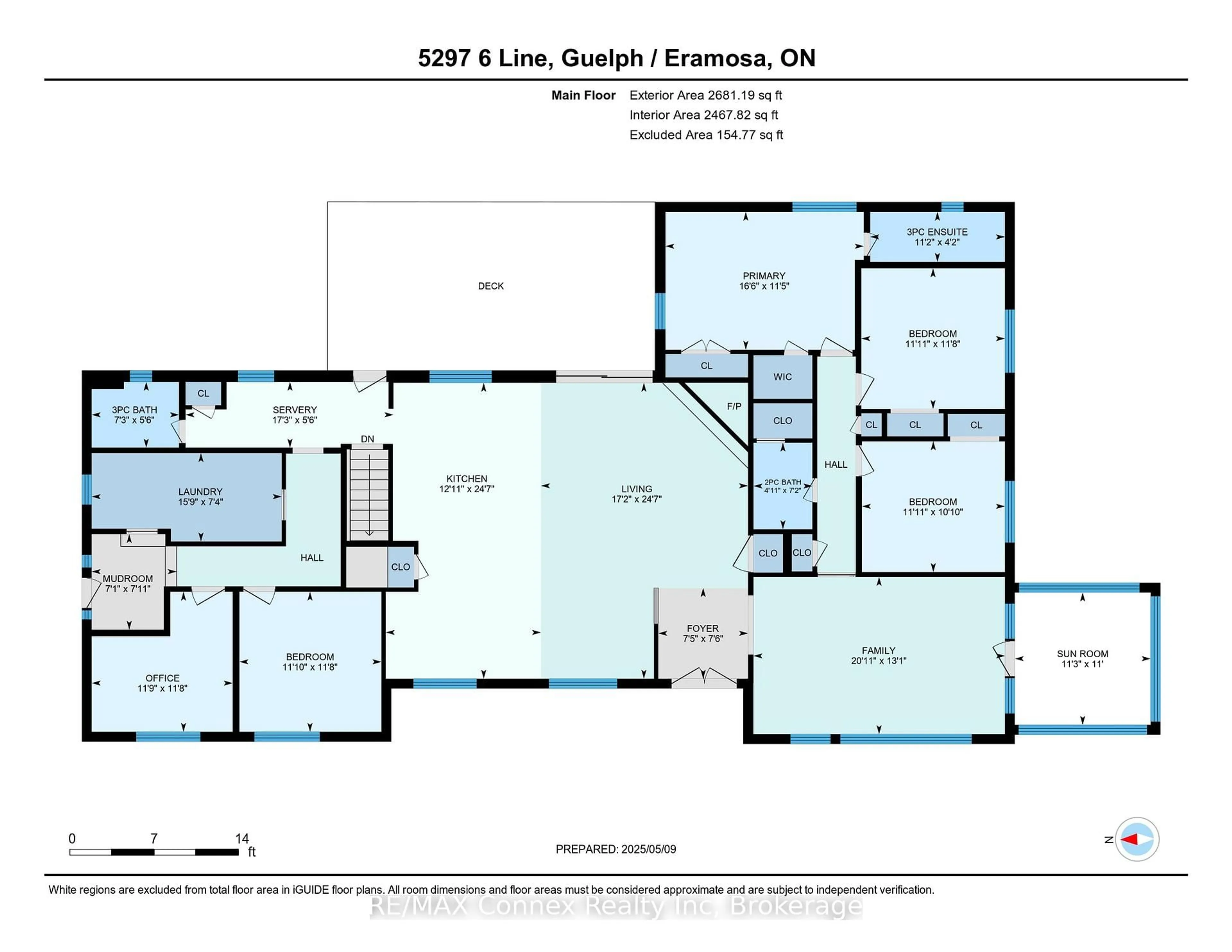 Floor plan for 5297 Sixth Line, Guelph/Eramosa Ontario N0B 2K0