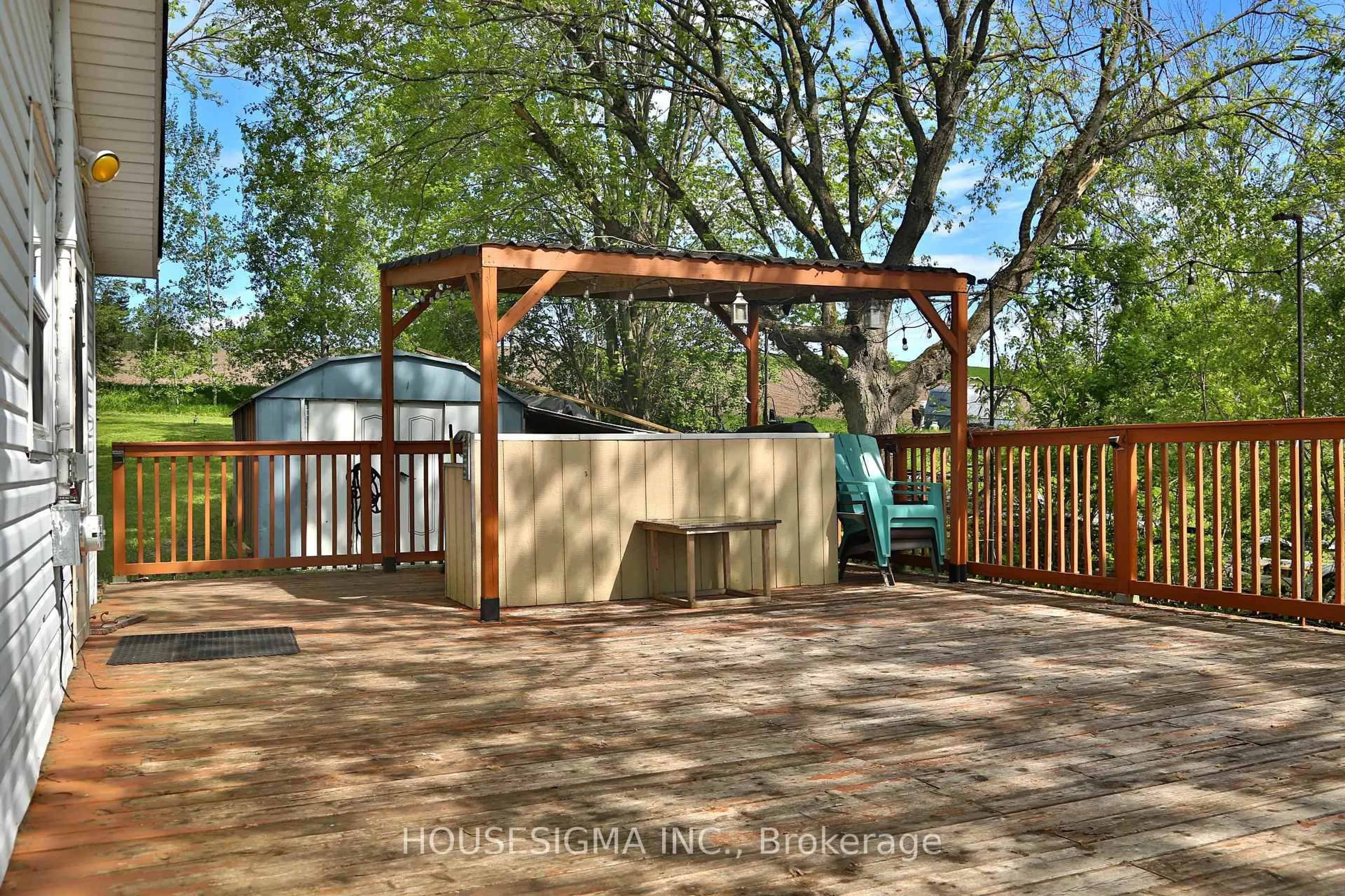 Patio, water/lake/river/ocean view for 1106 Island View Dr, Otonabee-South Monaghan Ontario K0L 1B0