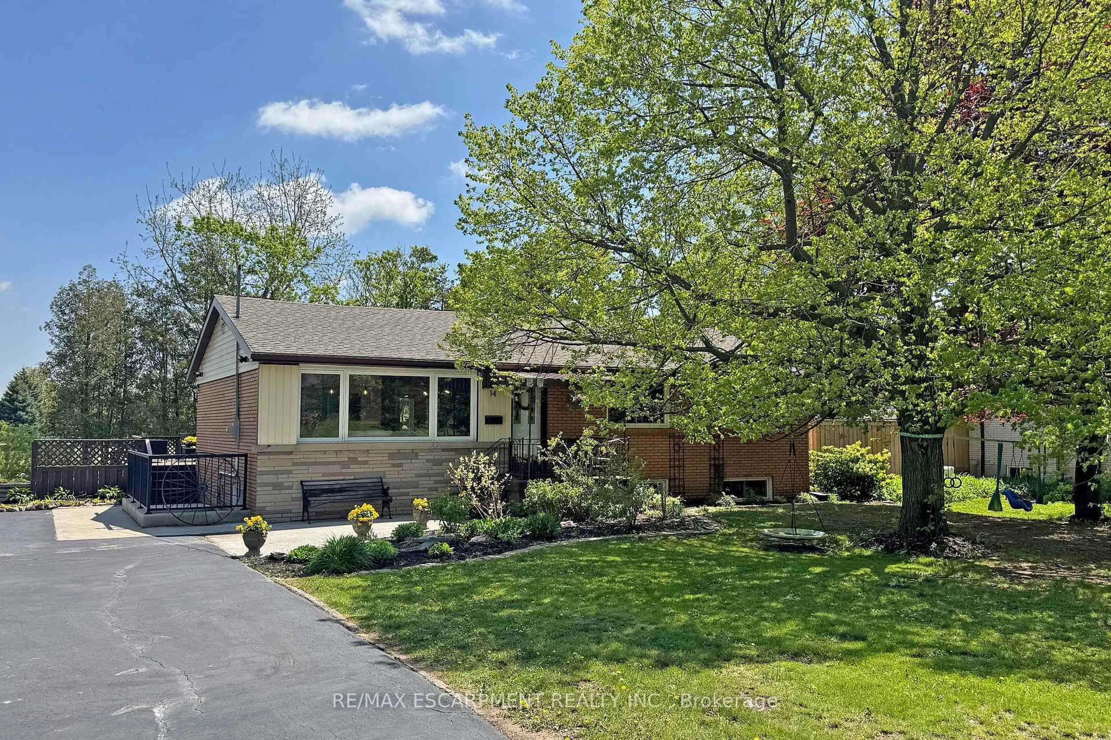Home with brick exterior material, street for 14 Algonquin Ave, Hamilton Ontario L9H 7L2