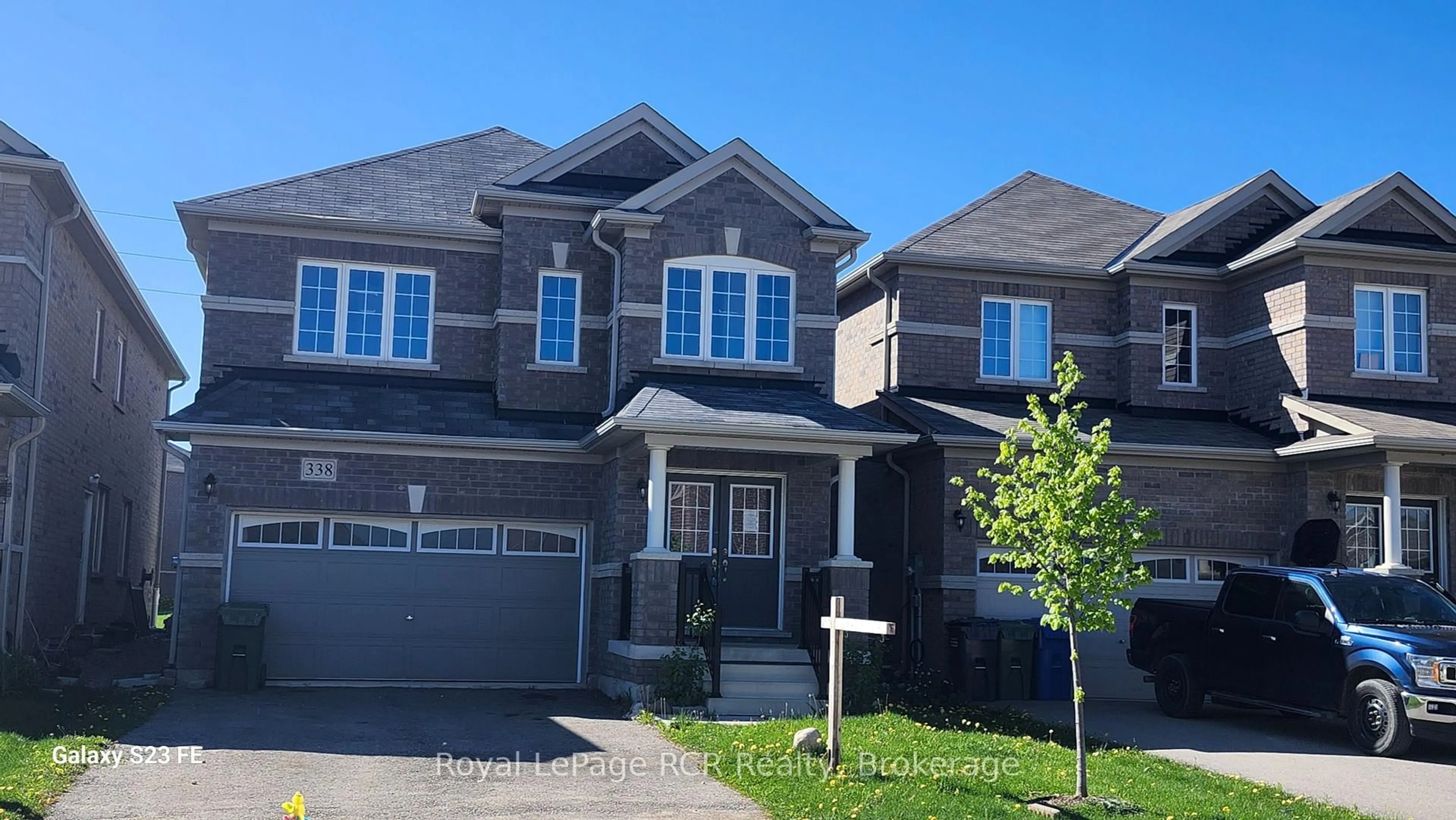Home with brick exterior material, street for 338 Van Dusen Ave, Southgate Ontario N0C 1B0