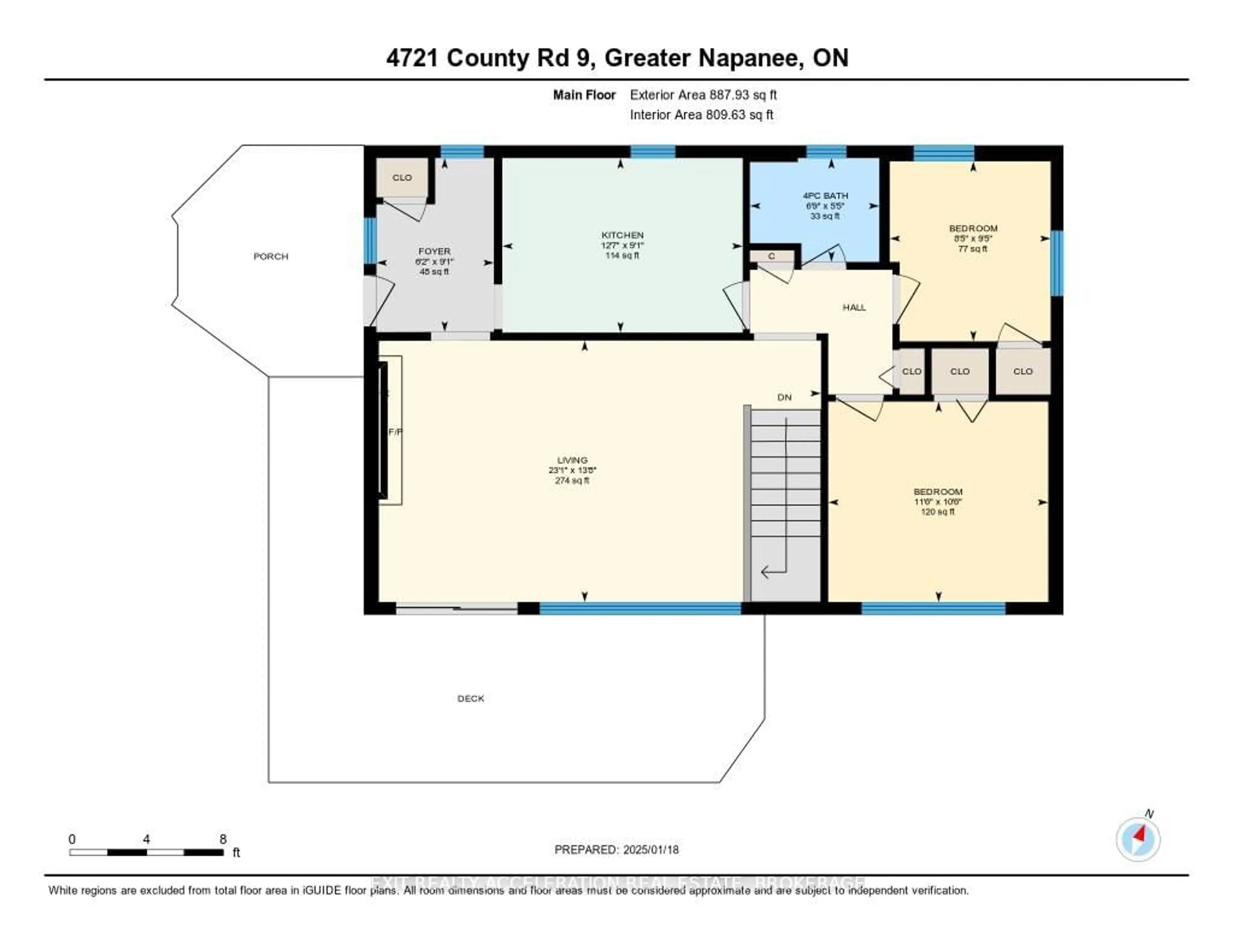 Floor plan for 4721 County Rd 9 N/A, Napanee Ontario K7R 3K8