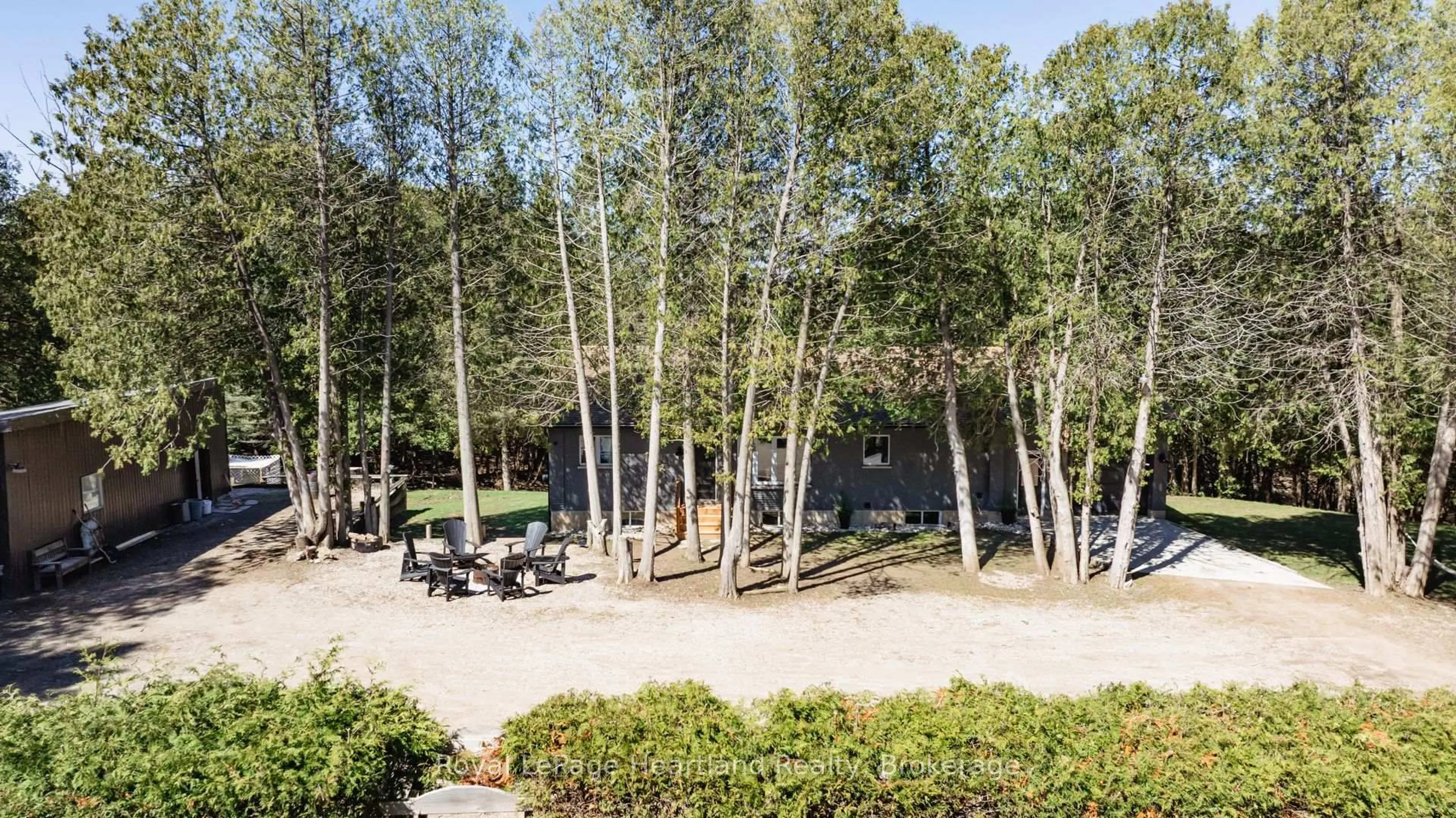 Patio, forest/trees view for 78927 Porters Hill Line, Central Huron Ontario N7A 3X8