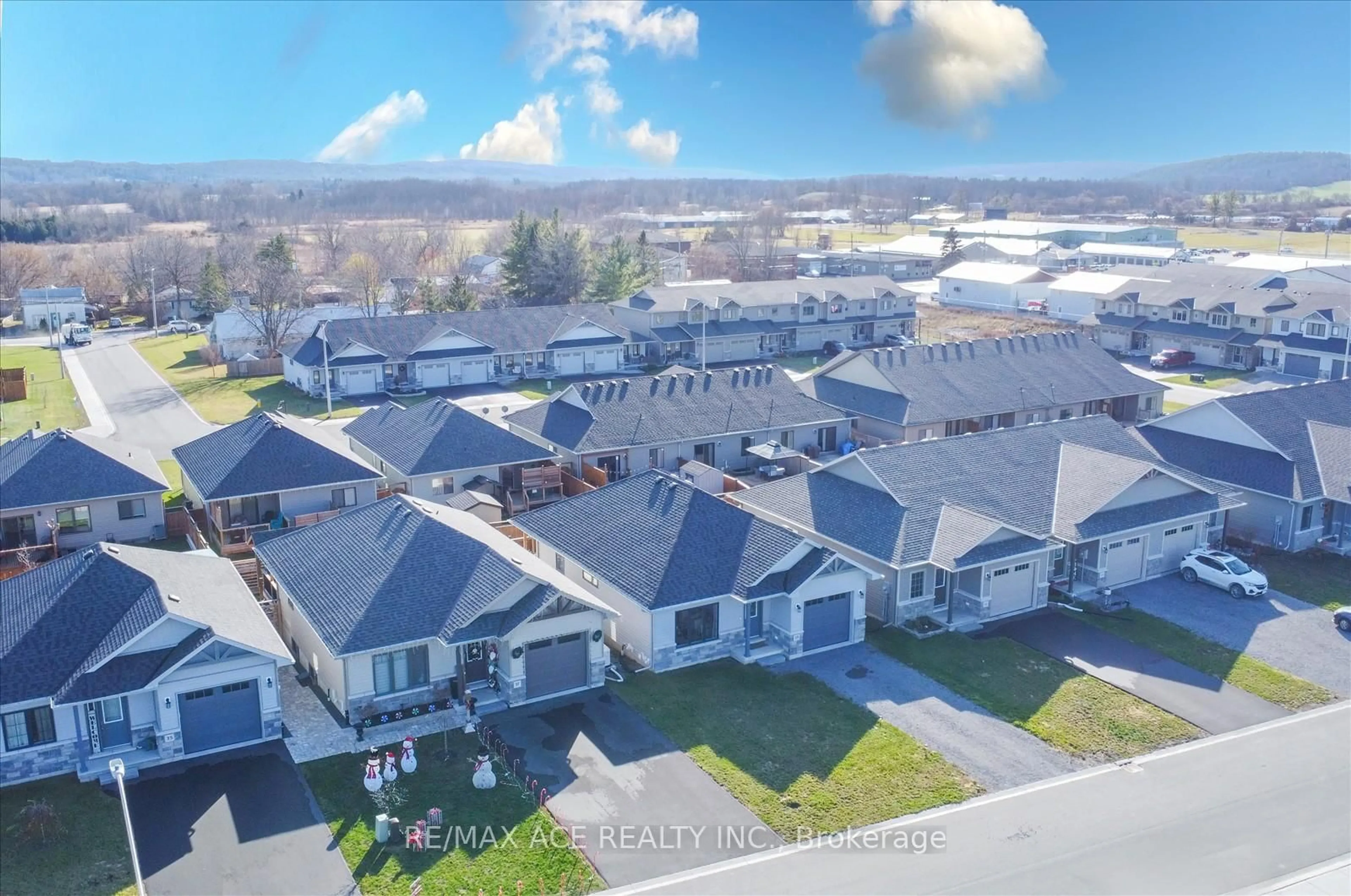 A pic from outside/outdoor area/front of a property/back of a property/a pic from drone, mountain view for 39 Barley Tr, Stirling-Rawdon Ontario K0K 0B1
