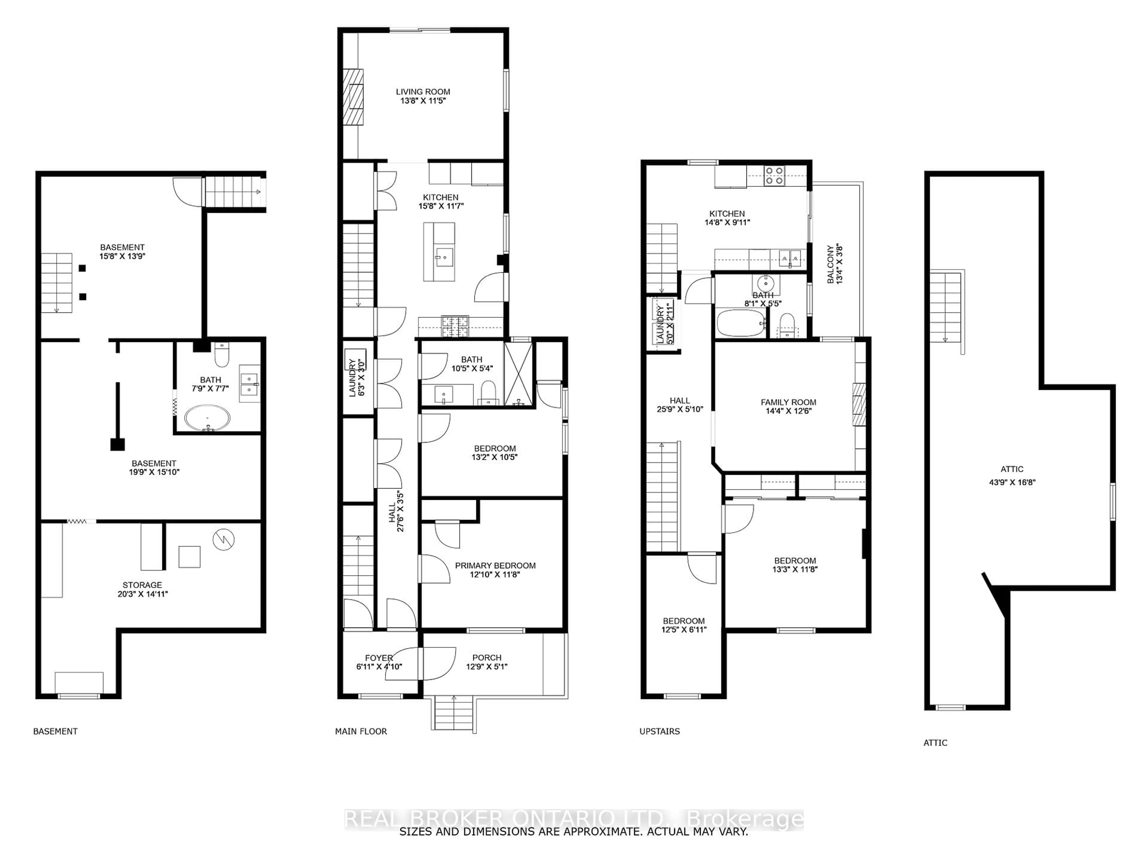 Floor plan for 550 James St, Hamilton Ontario L8L 1J5