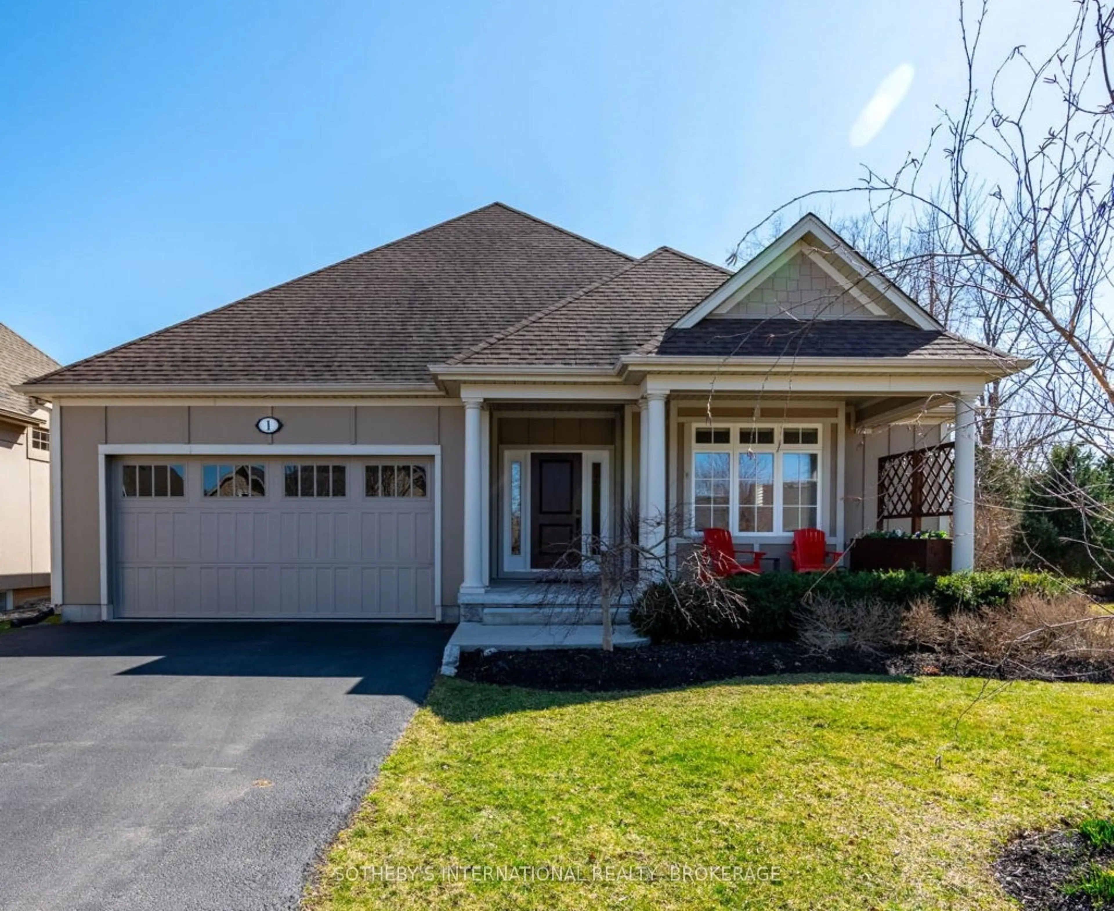 Home with brick exterior material, street for 1 Stoneridge Cres, Niagara-on-the-Lake Ontario L0S 1J1