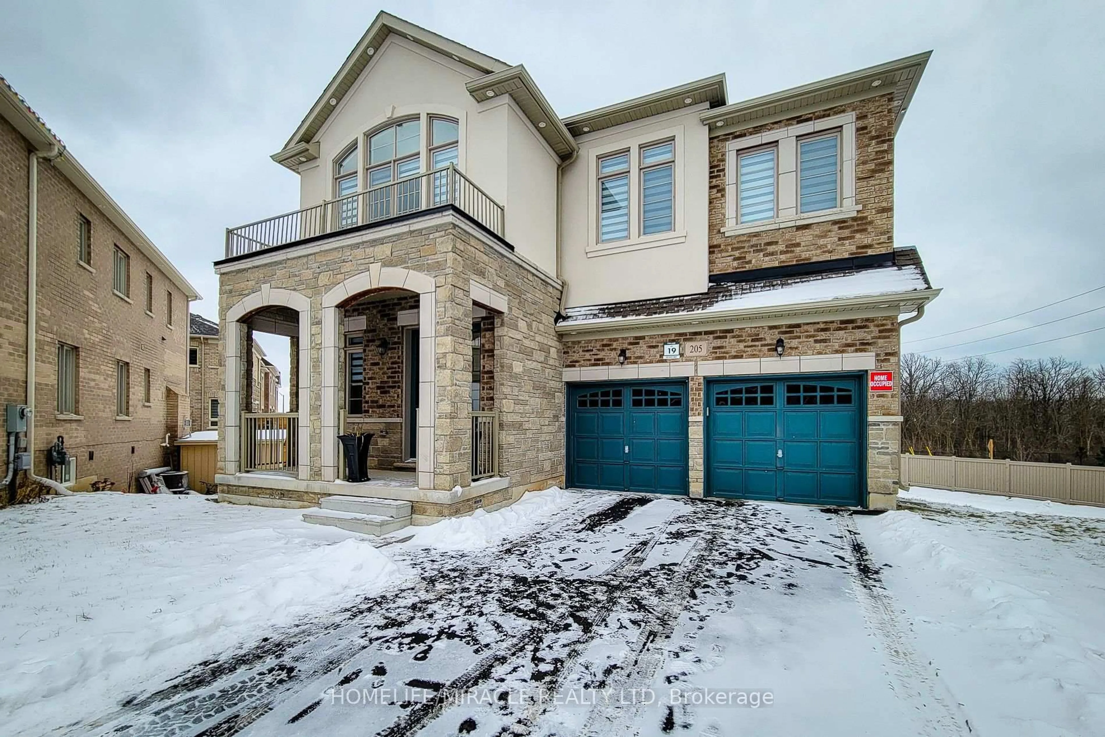 Home with brick exterior material, street for 205 Agro St, Hamilton Ontario L8B 1X7