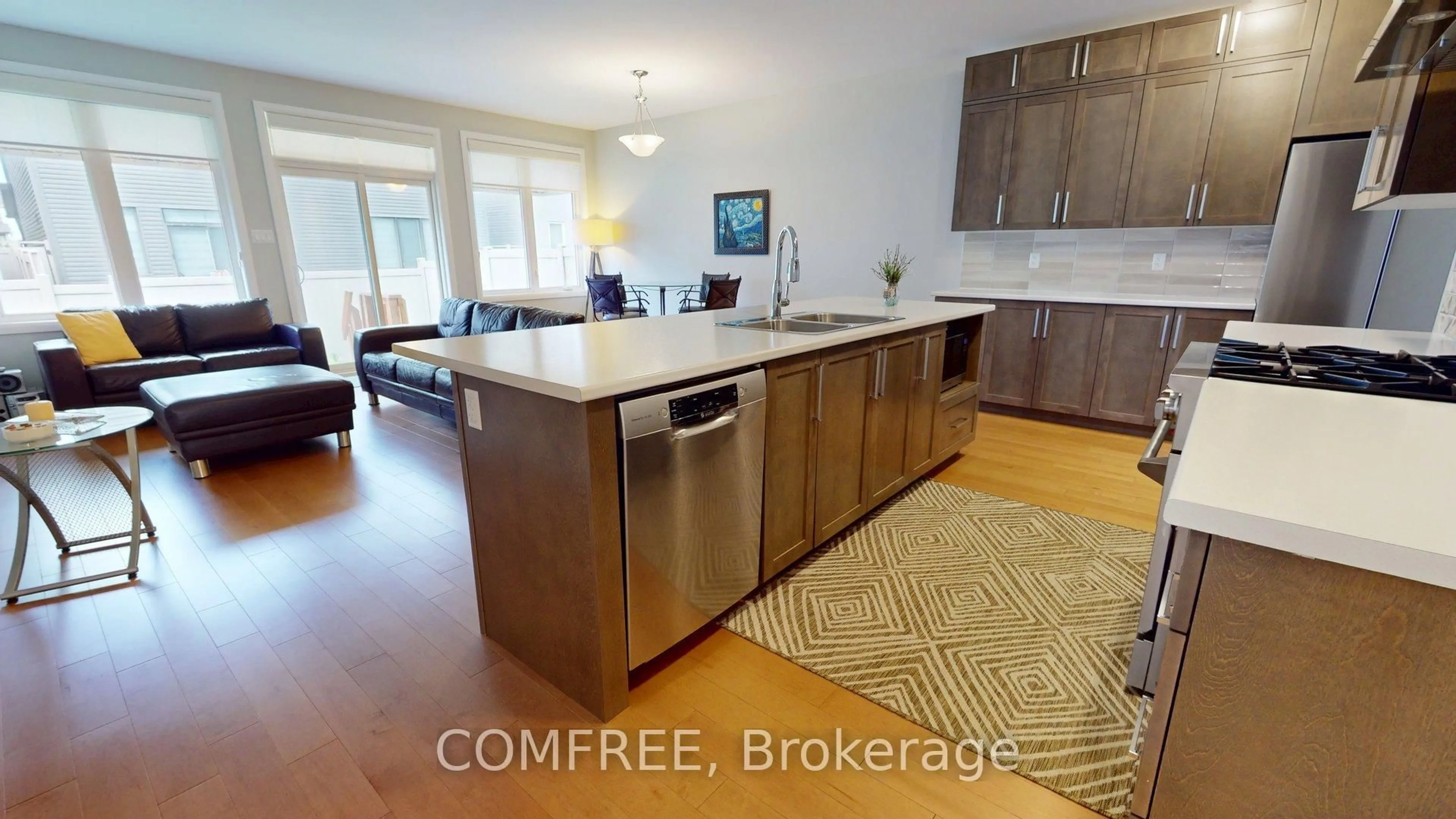 Open concept kitchen, unknown for 26 Stickleback Way, Ottawa Ontario K4A 1K9