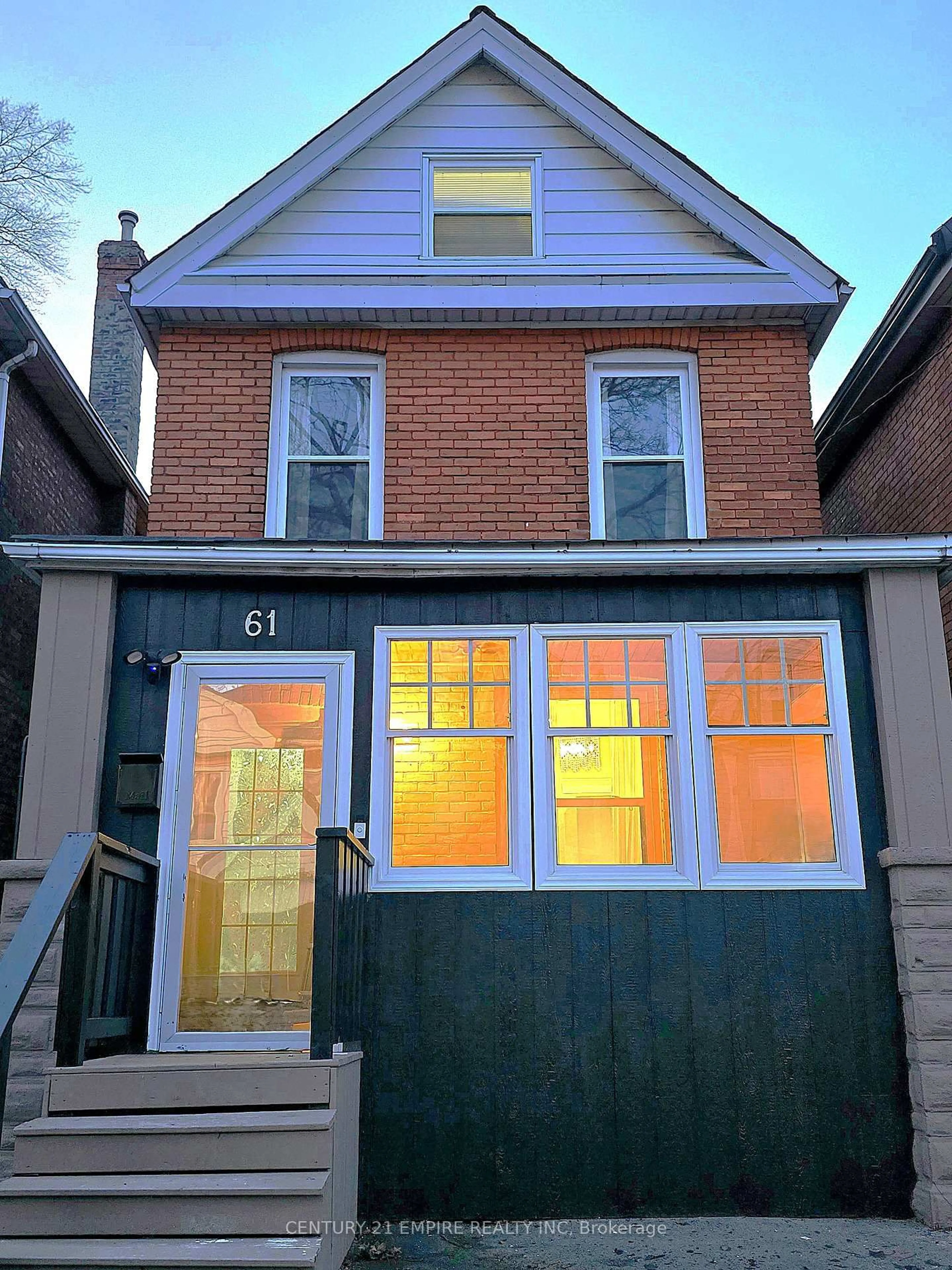 Home with brick exterior material, street for 61 Stirton St, Hamilton Ontario L8L 6E7