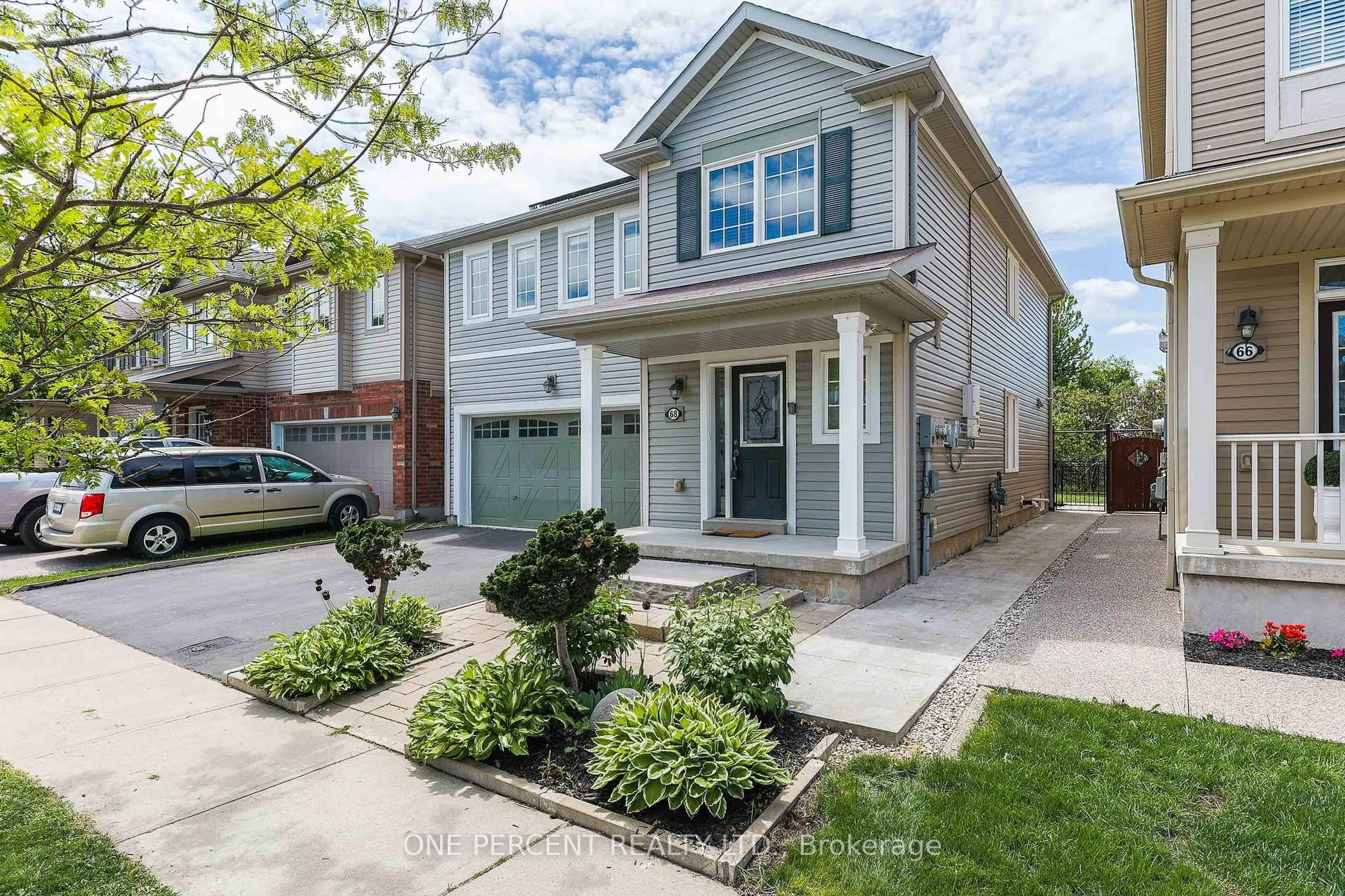 Home with brick exterior material, street for 68 Bisset Ave, Brantford Ontario N3T 0H3