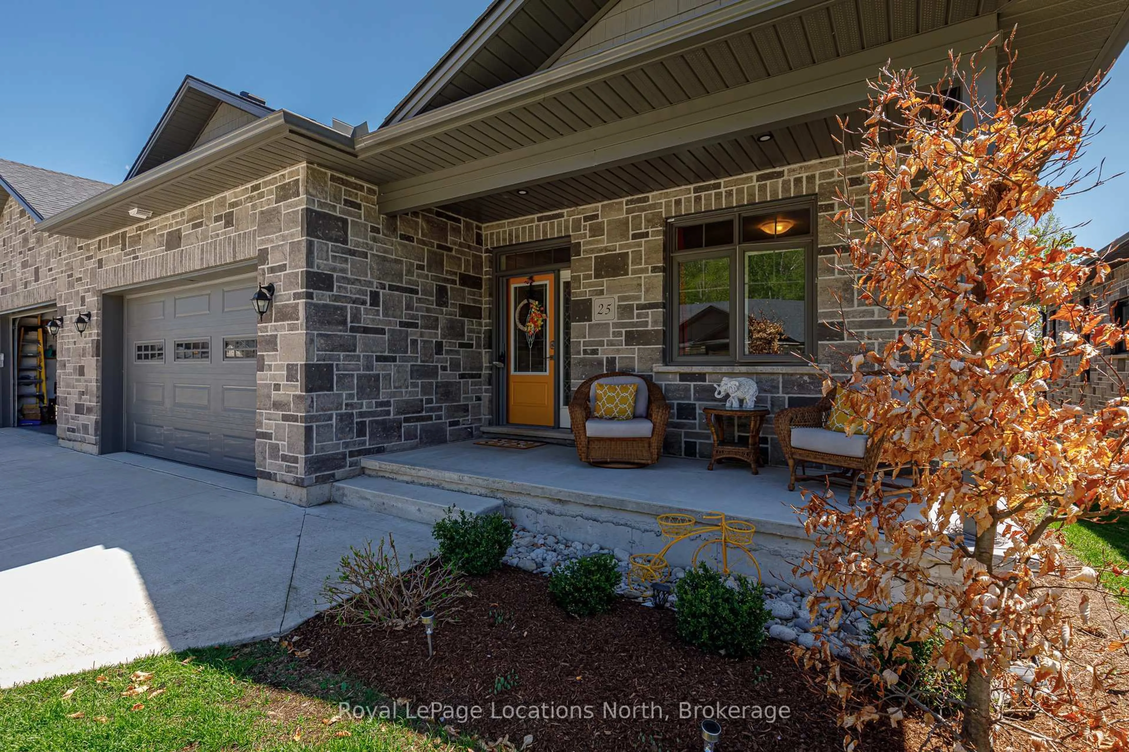 Home with brick exterior material, street for 410 Ridge Rd #25, Meaford Ontario N4L 0B2