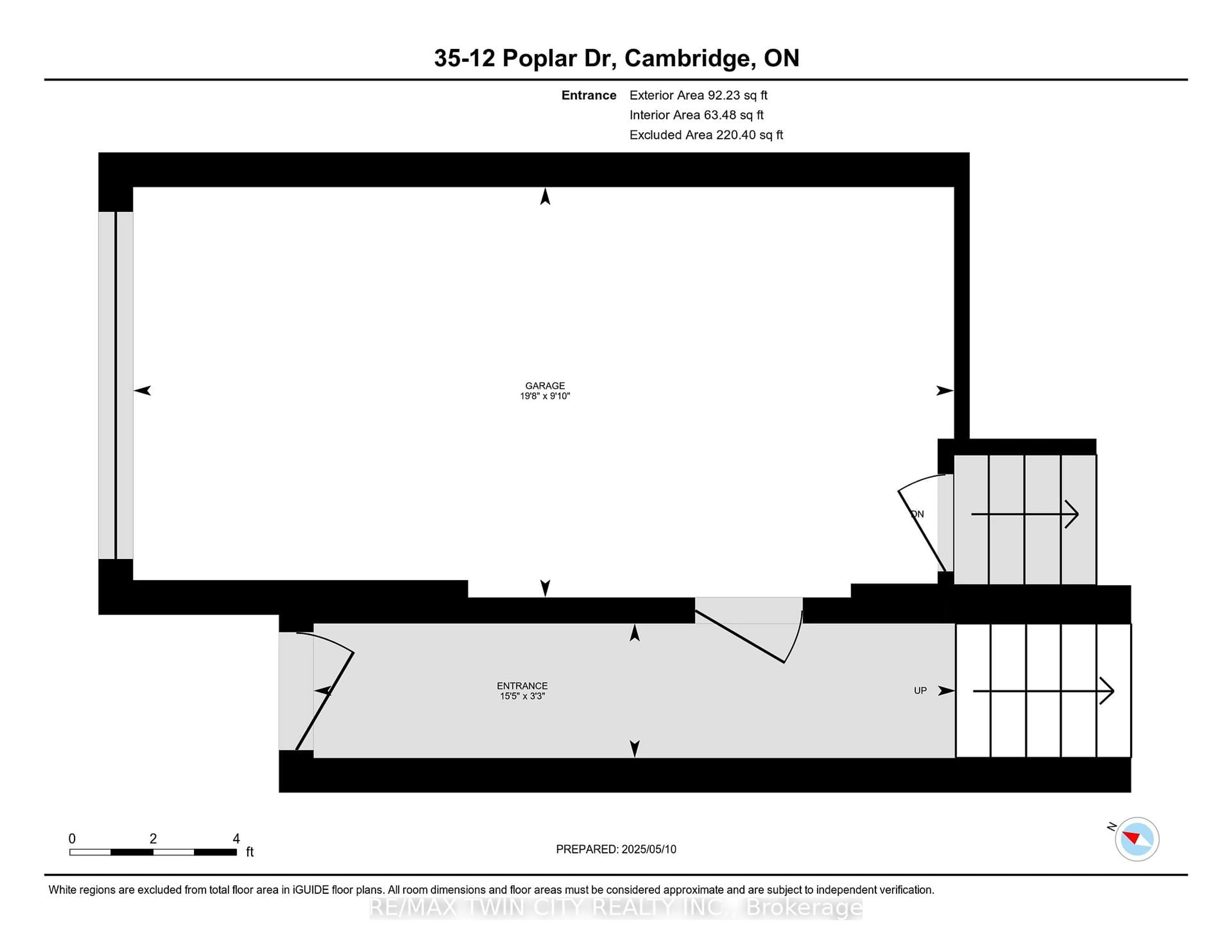 Floor plan for 12 Poplar Dr #35, Cambridge Ontario N3C 0G4