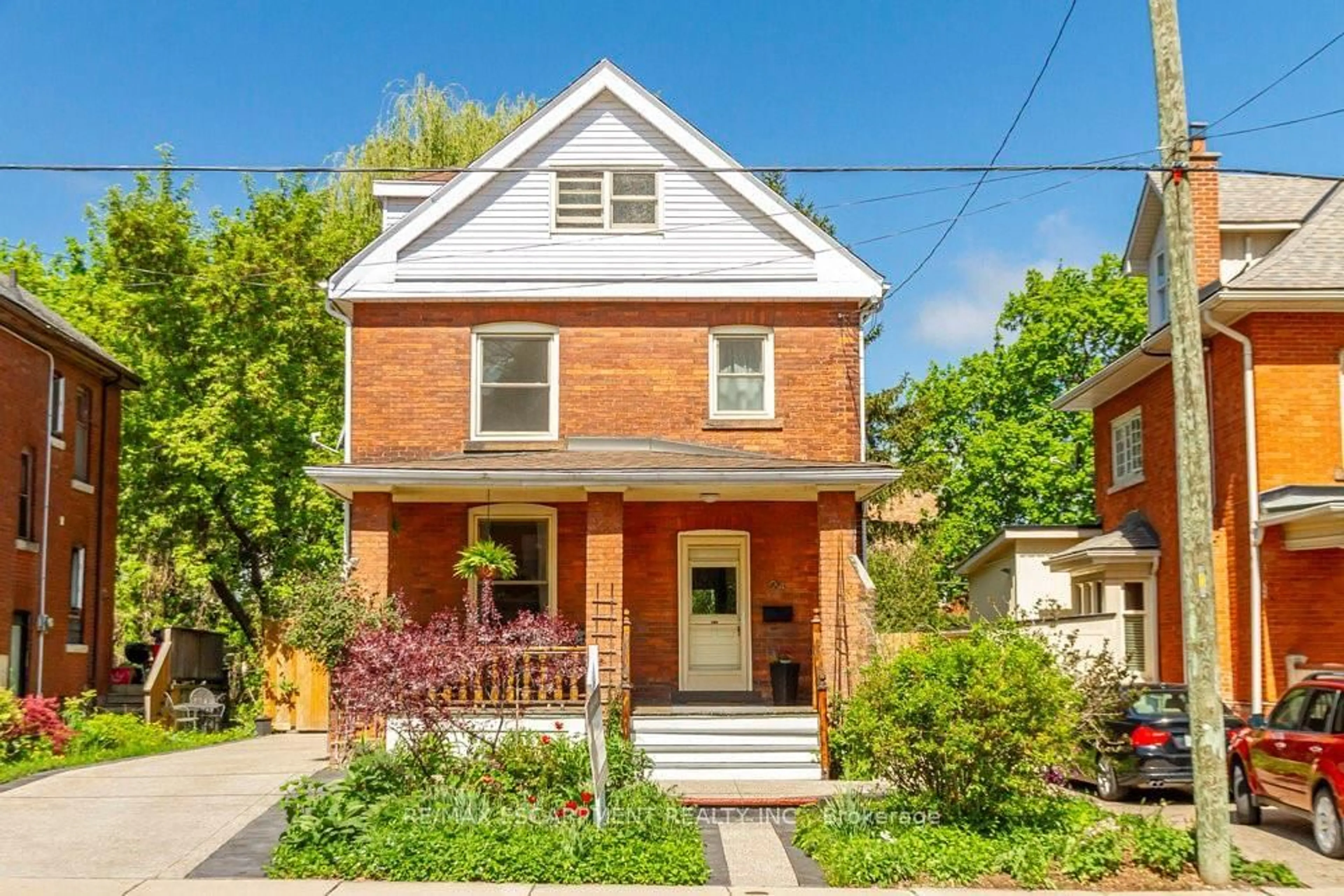Home with brick exterior material, street for 24 Hyde Park Ave, Hamilton Ontario L8P 4M5