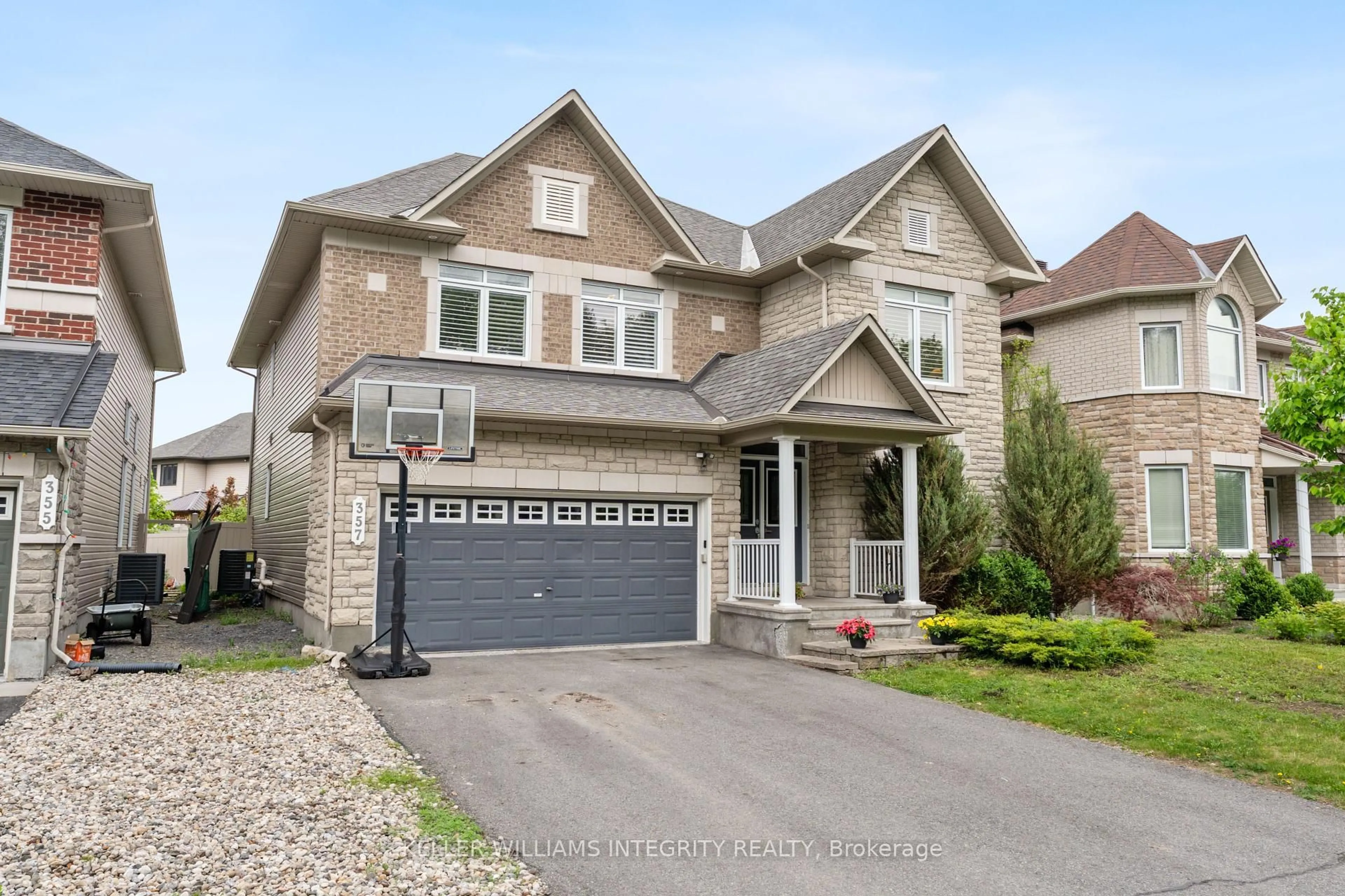 Home with brick exterior material, street for 357 Langrell Cres, Ottawa Ontario K2J 5R8