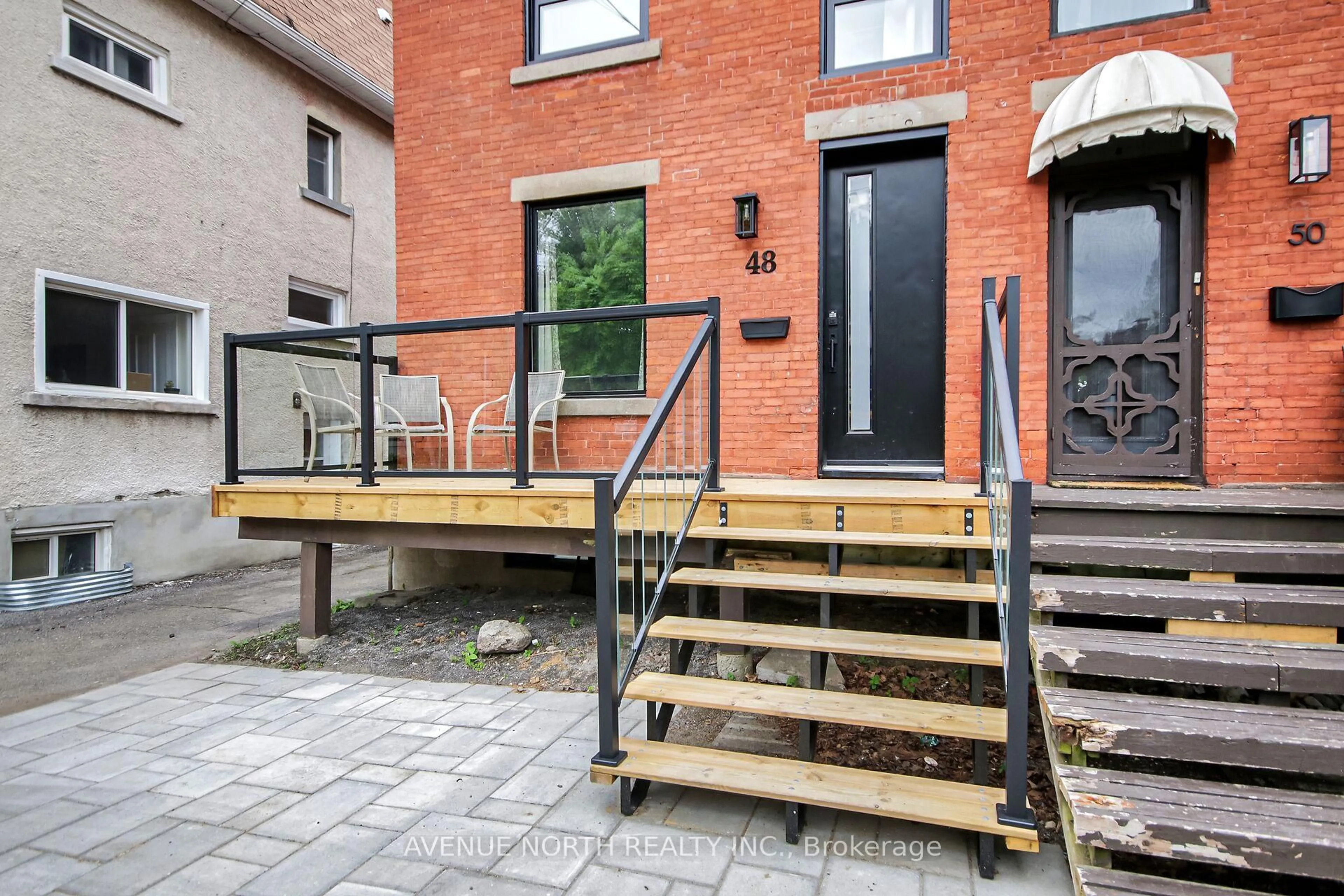 Patio, street for 48 Brighton Ave, Ottawa Ontario K1S 0T2