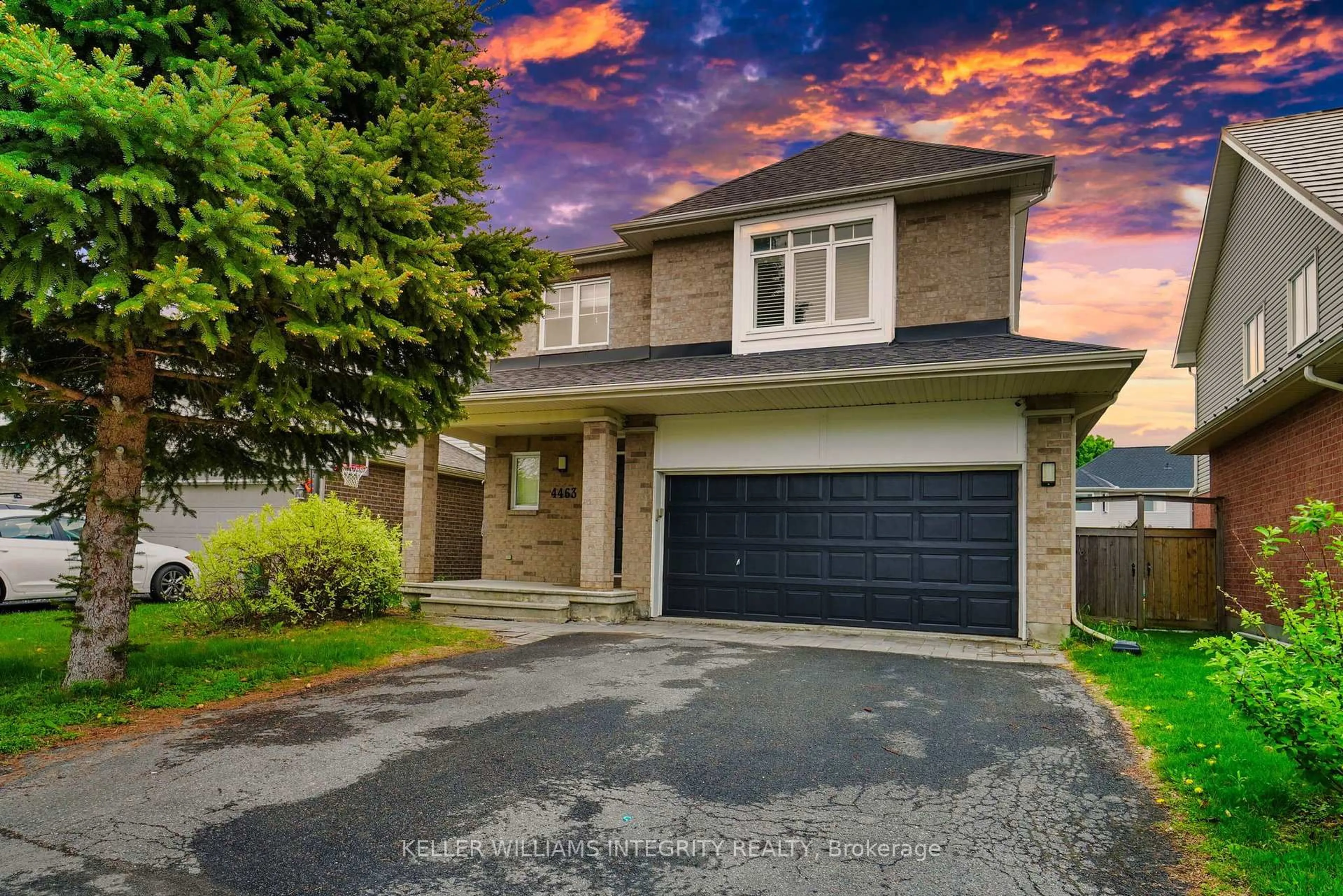 Home with vinyl exterior material, street for 4463 Shoreline Dr, Ottawa Ontario K1V 1R7