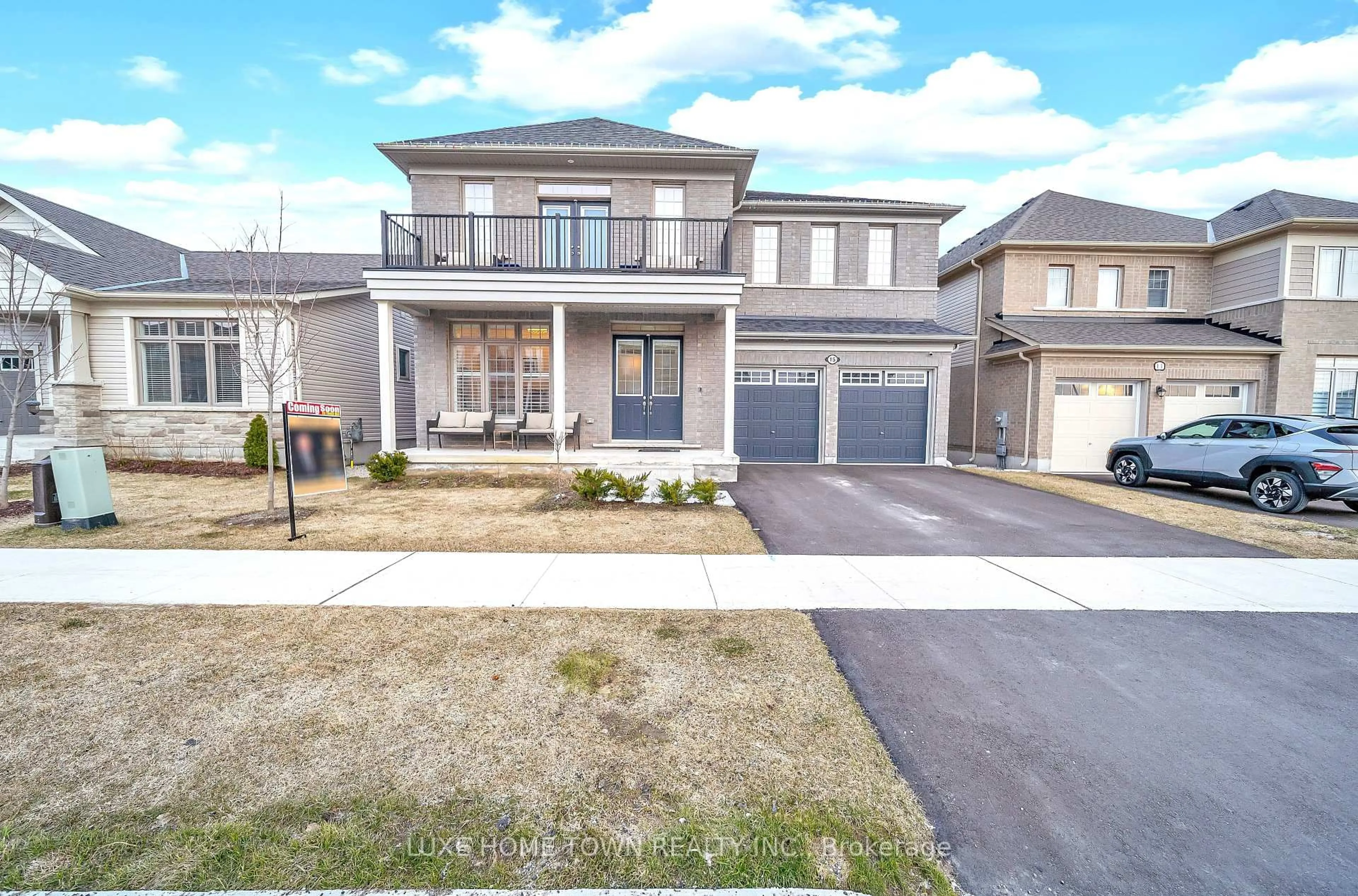 Home with brick exterior material, street for 15 Dass Dr, Centre Wellington Ontario N1M 0J2