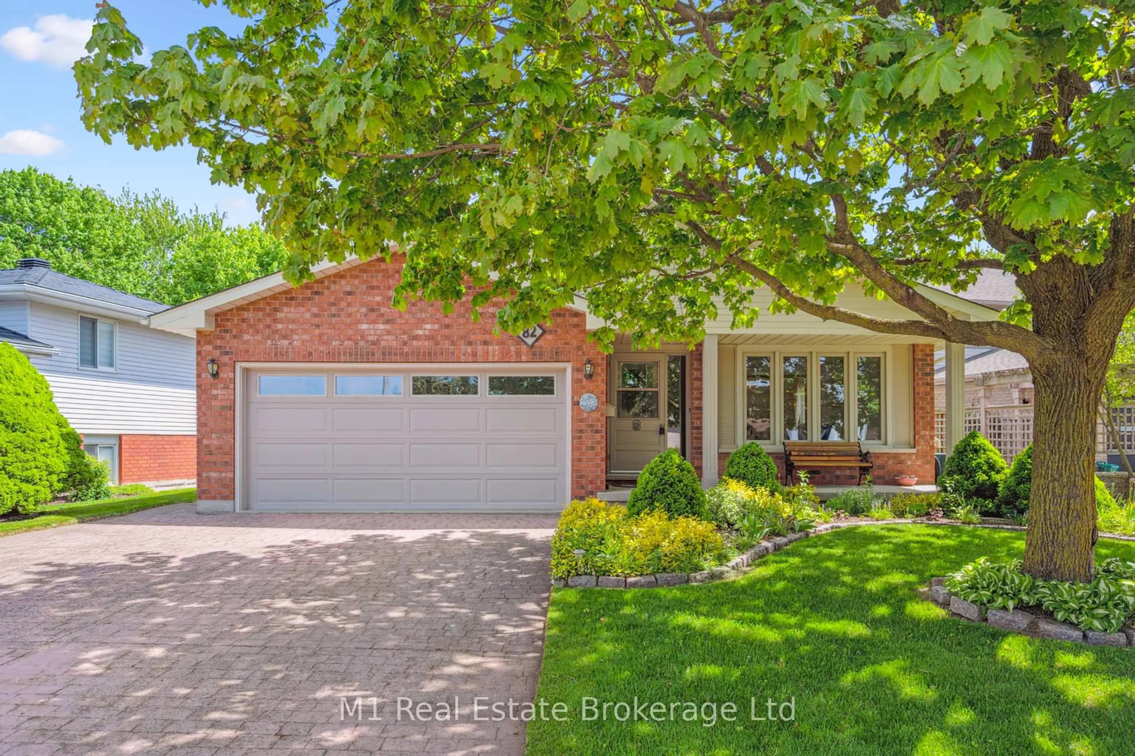 Home with brick exterior material, street for 82 Crane Dr, Woolwich Ontario N3B 3J6