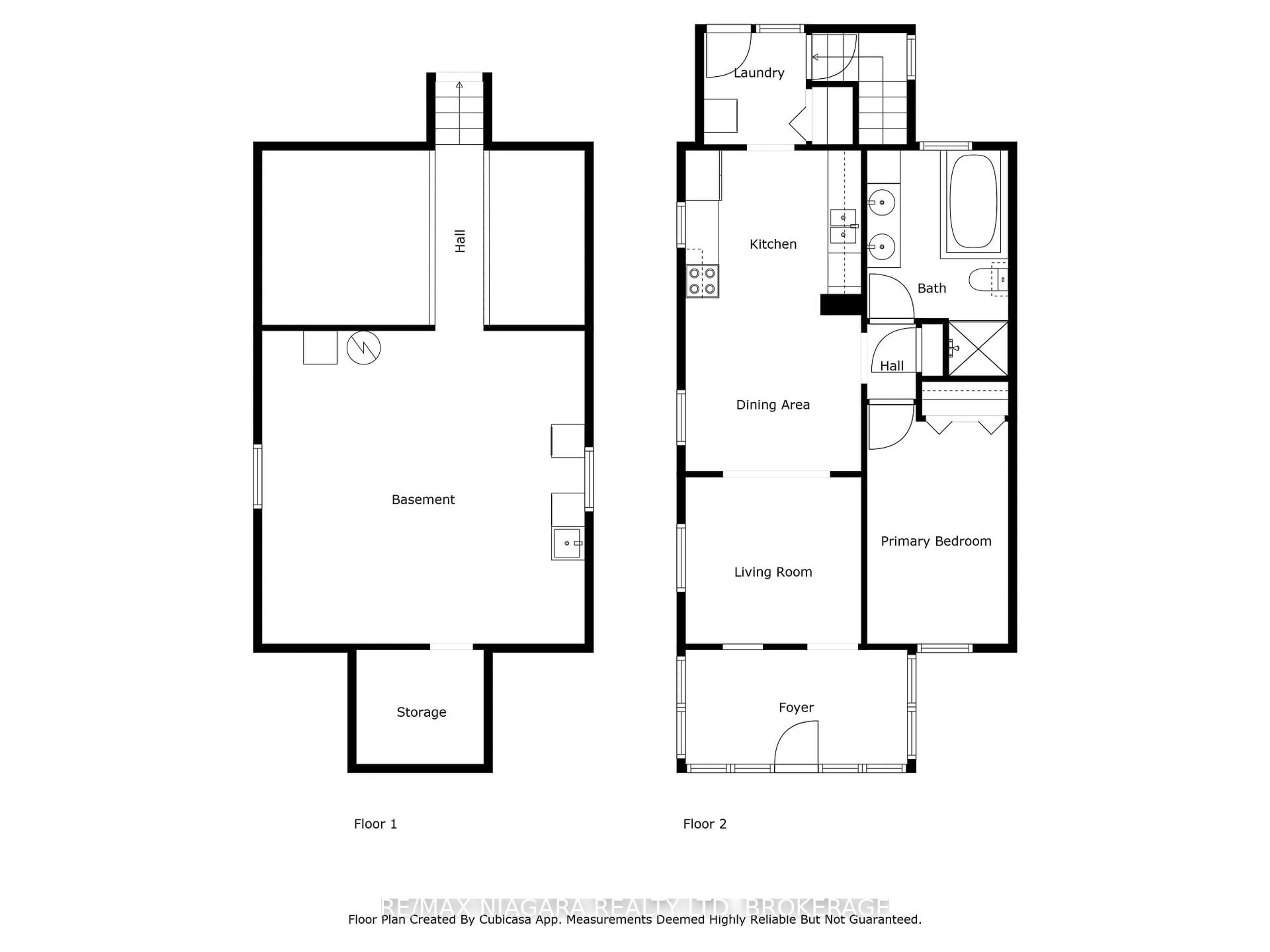 Floor plan for 6405 Culp St, Niagara Falls Ontario L2G 2C2