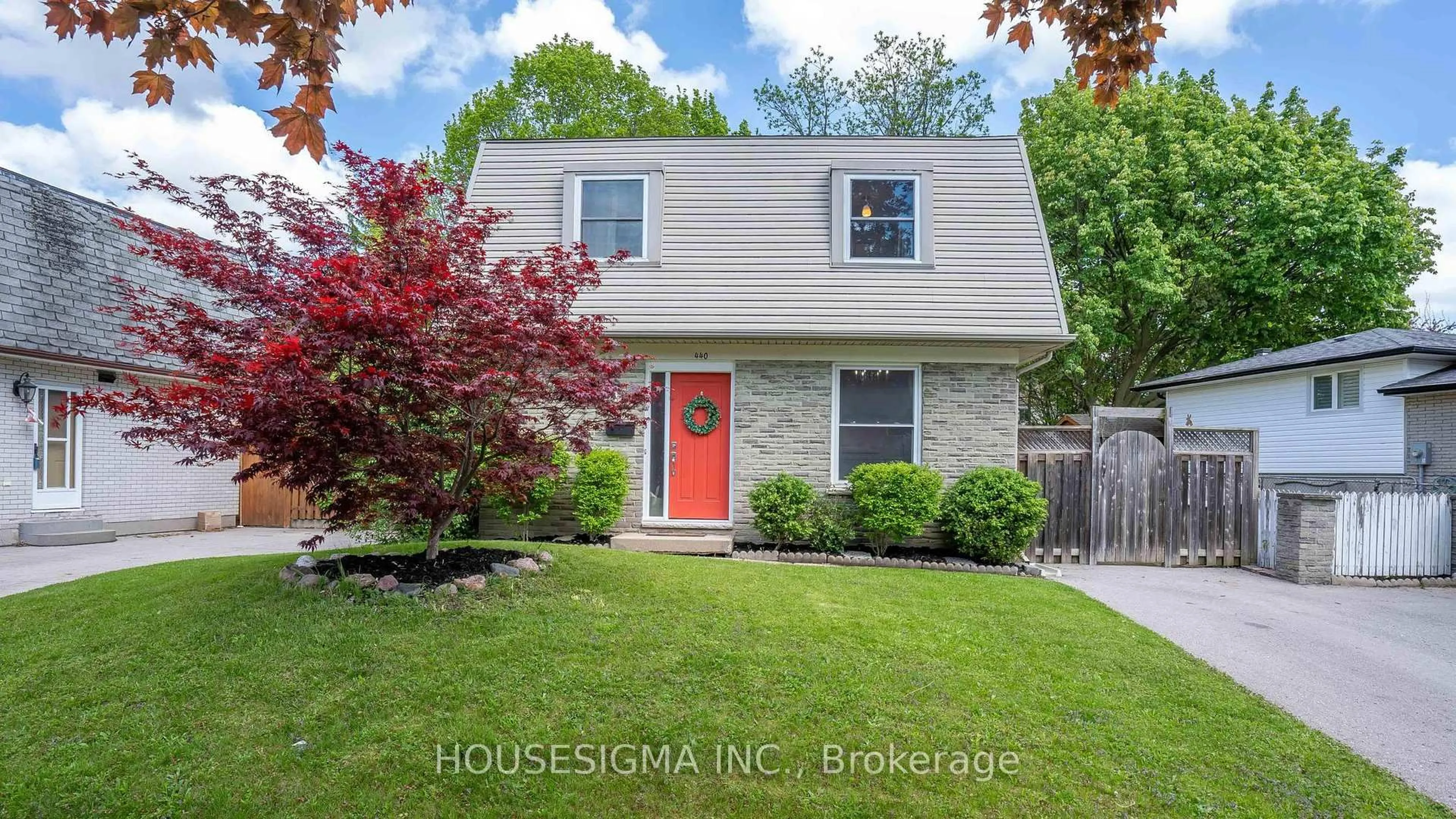Home with brick exterior material, street for 440 Ferndale Ave, London South Ontario N6C 2Z1