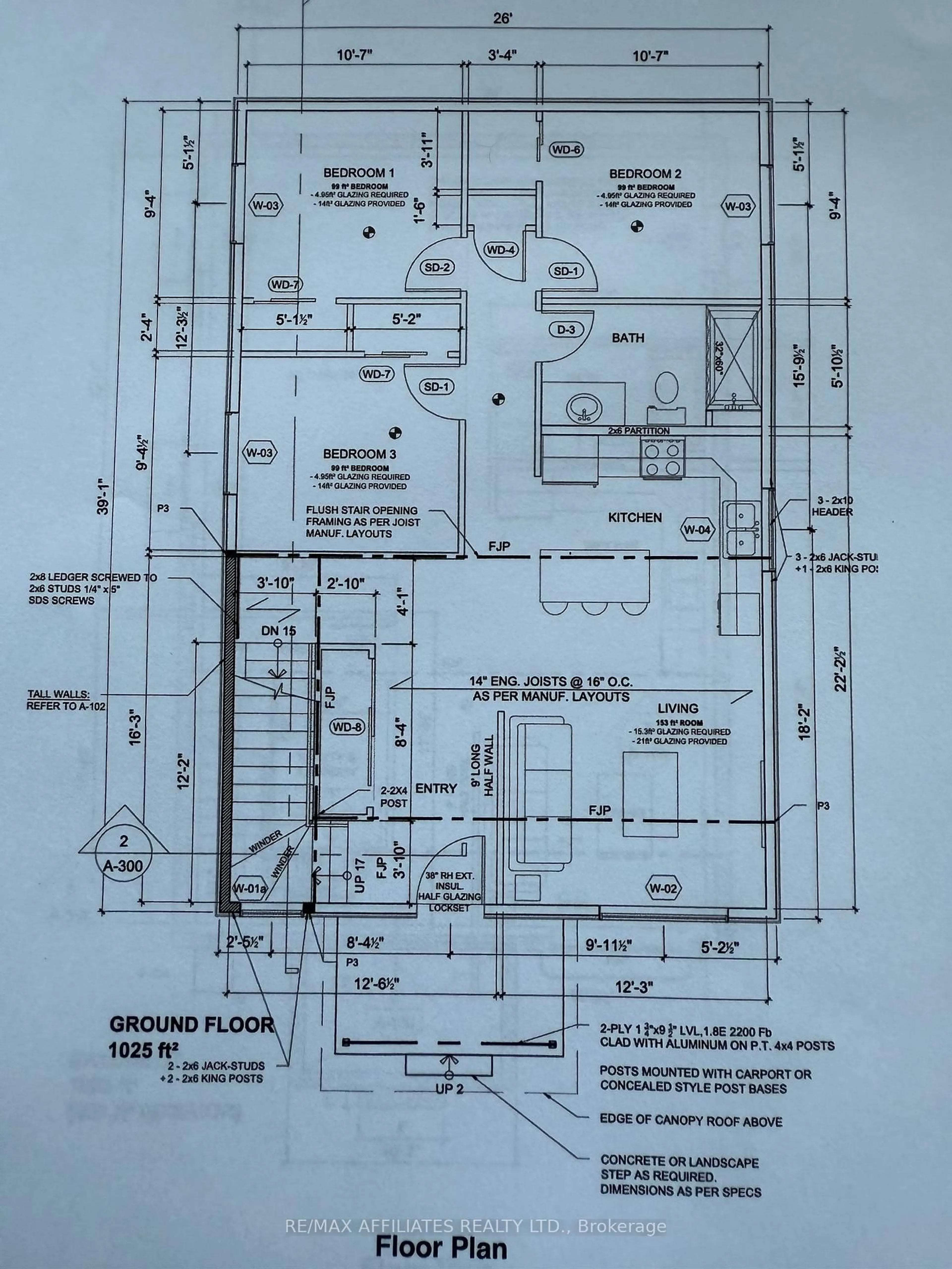 Floor plan for 123 POONAMALIE Rd, Rideau Lakes Ontario K7A 5B8