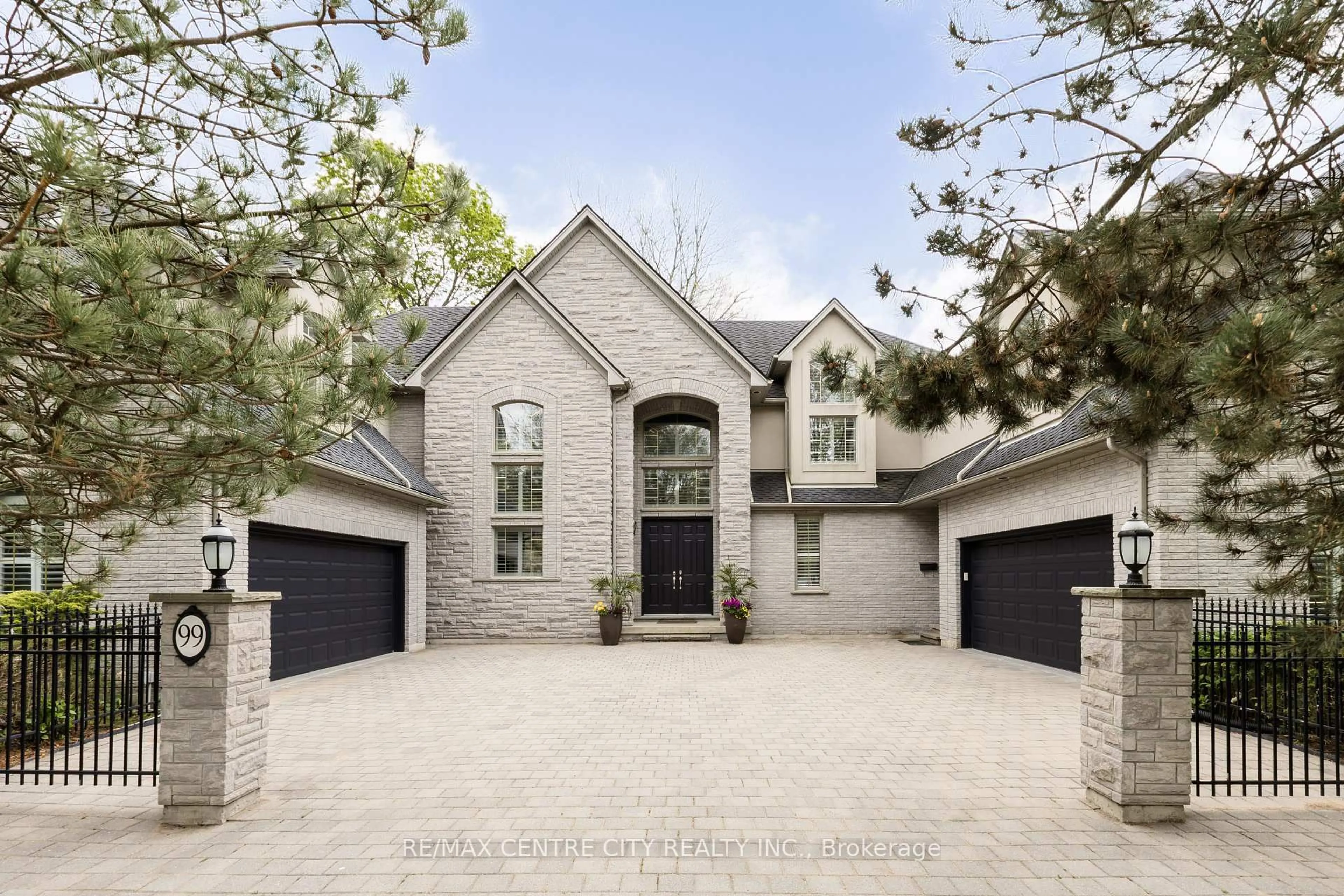 Home with brick exterior material, street for 99 Fitzwilliam Blvd, London North Ontario N6H 5H4