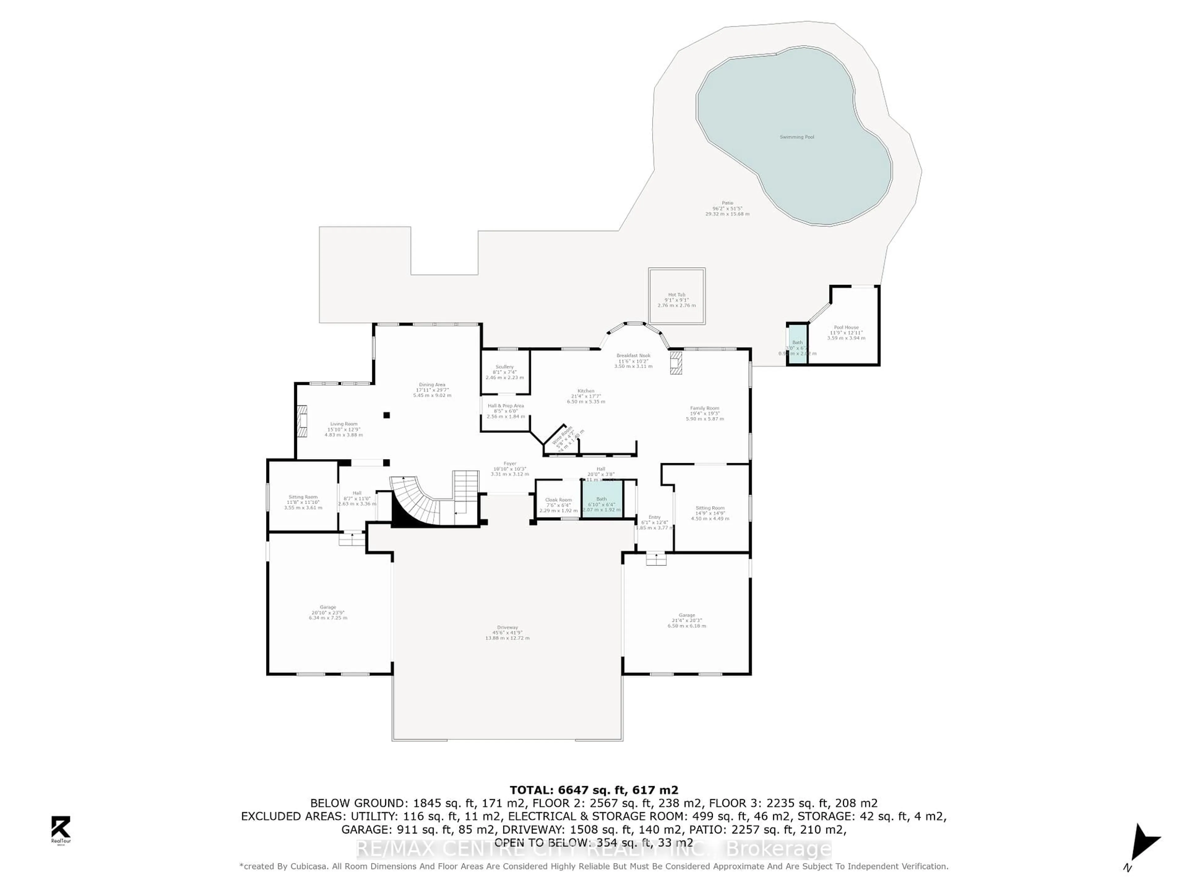 Floor plan for 99 Fitzwilliam Blvd, London North Ontario N6H 5H4