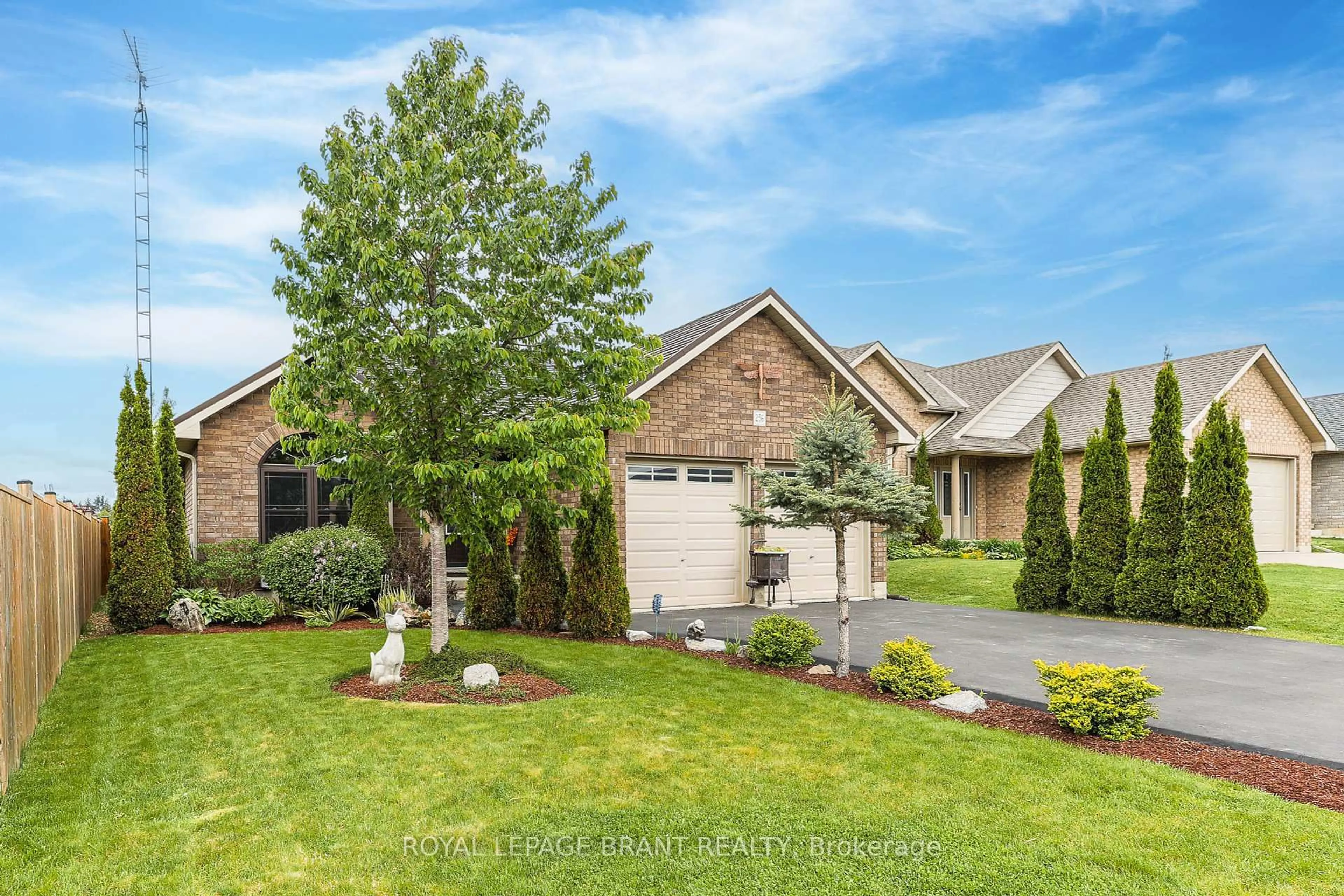 Home with brick exterior material, street for 256 Donly Dr Dr, Haldimand Ontario N3Y 0B7